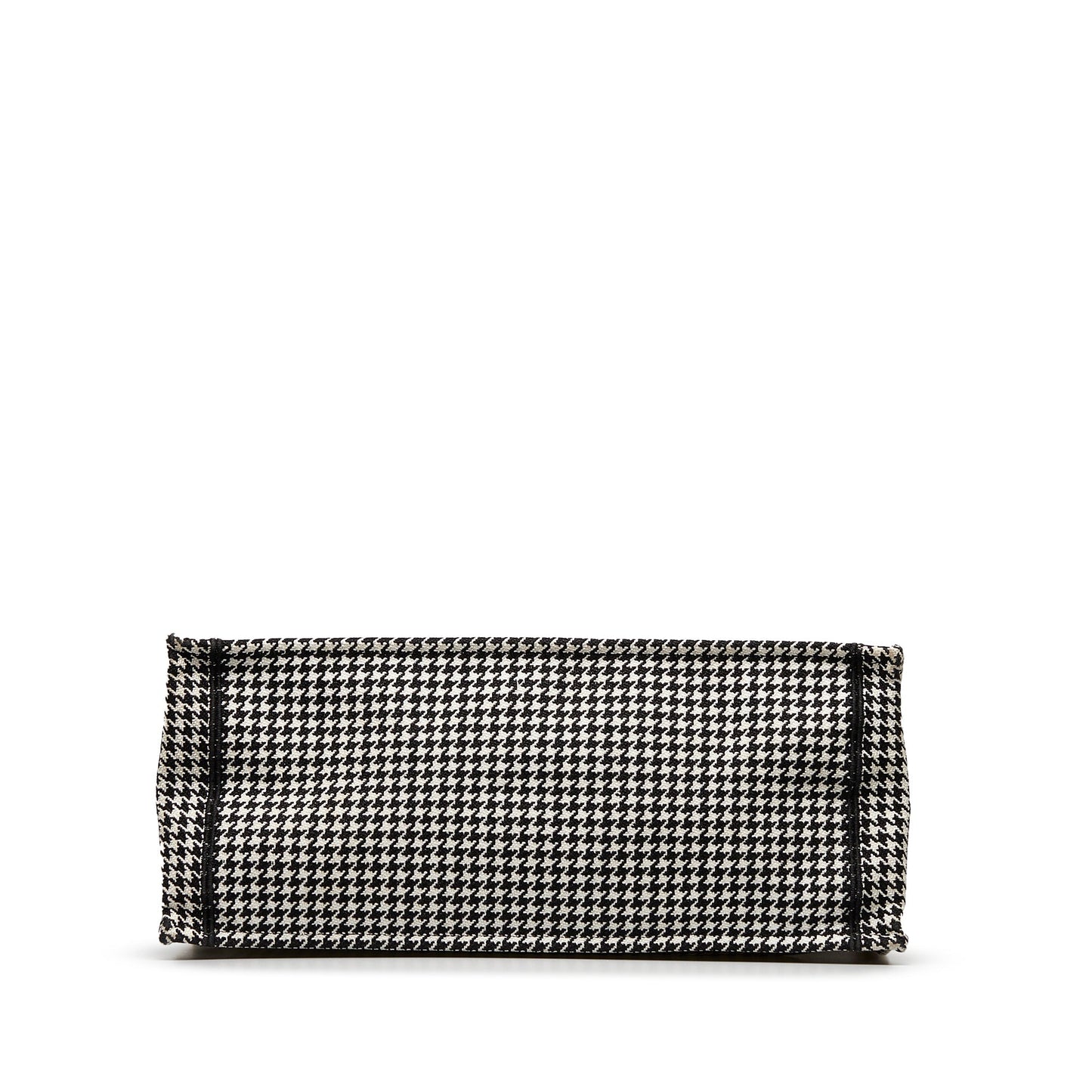 Dior Large Houndstooth Book Tote Black
