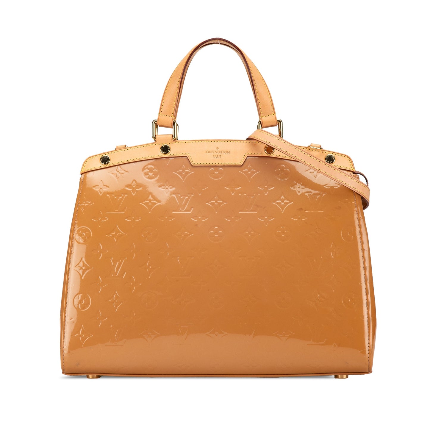 Louis Vuitton Monogram Vernis Brea GM Brown