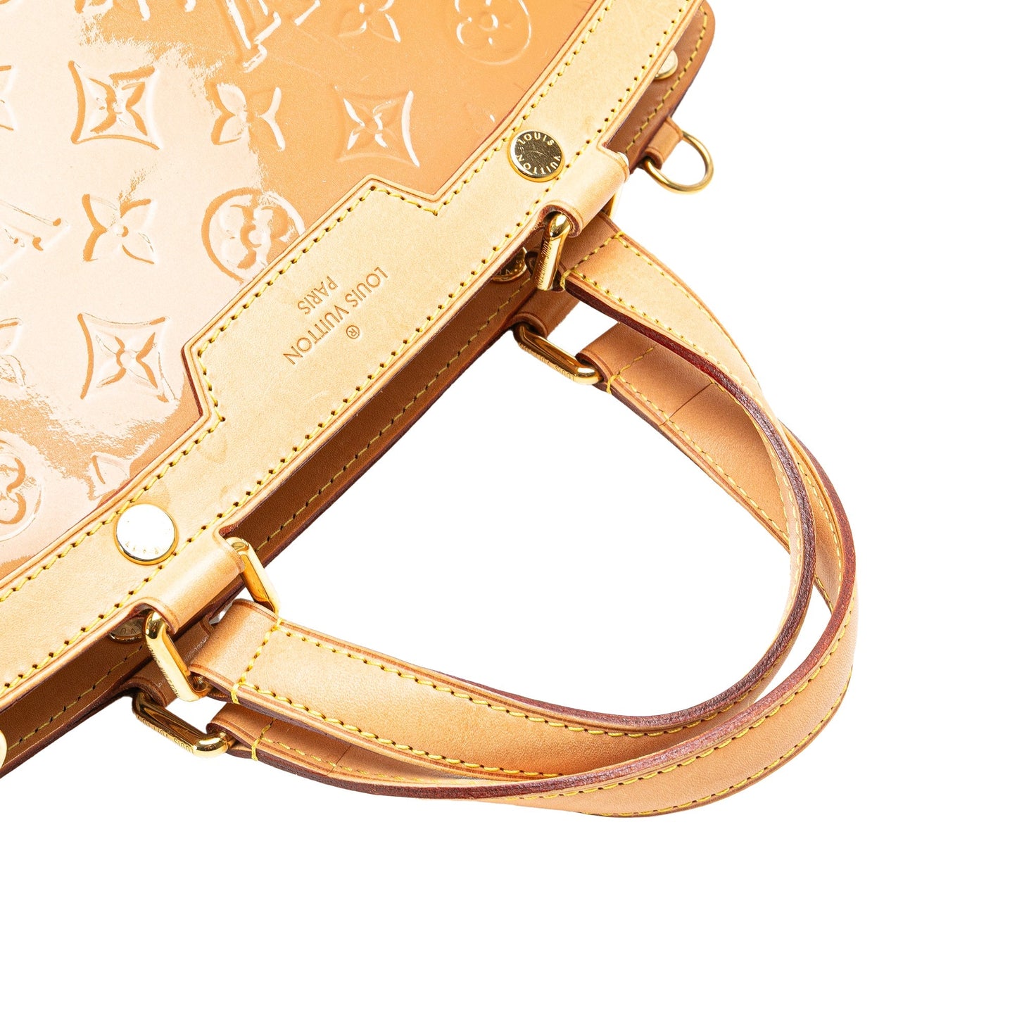 Louis Vuitton Monogram Vernis Brea GM Brown