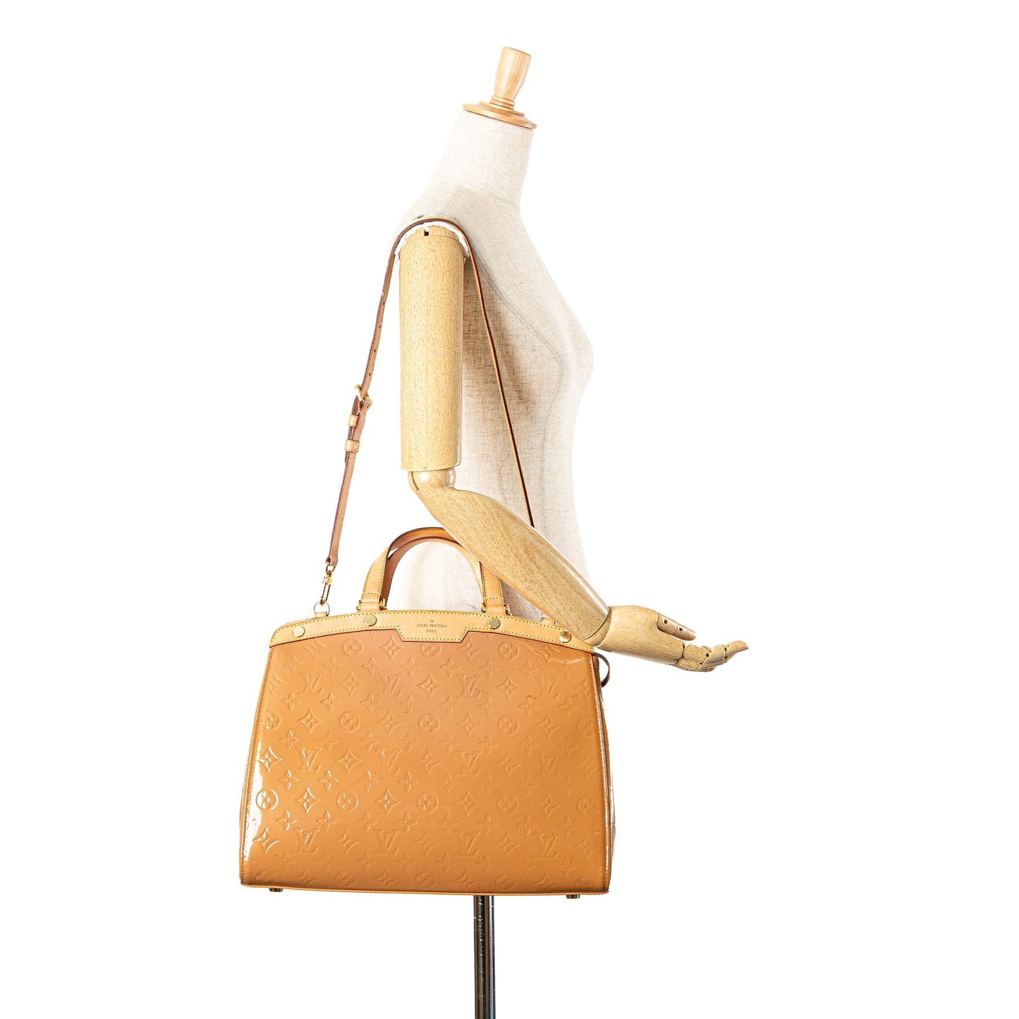 Louis Vuitton Monogram Vernis Brea GM Brown