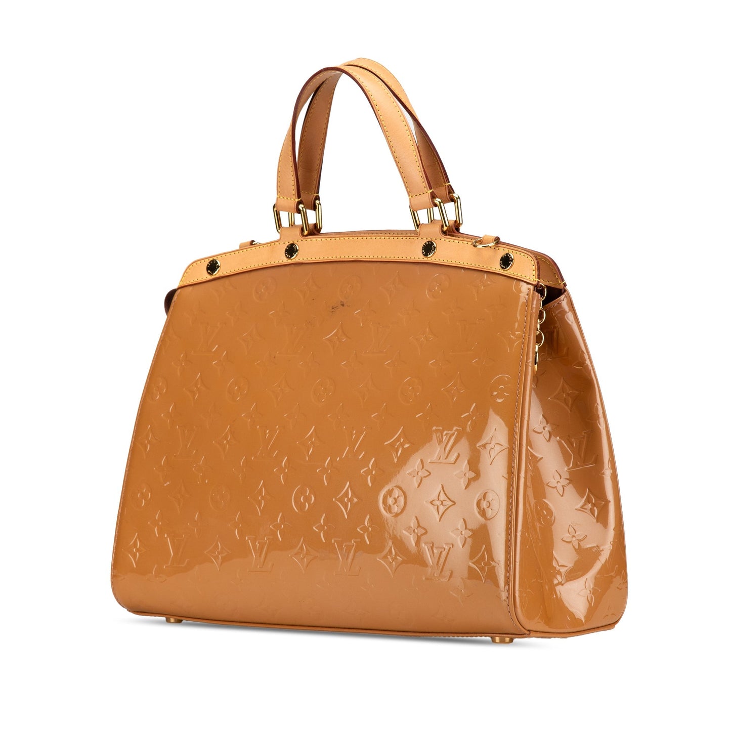 Louis Vuitton Monogram Vernis Brea GM Brown