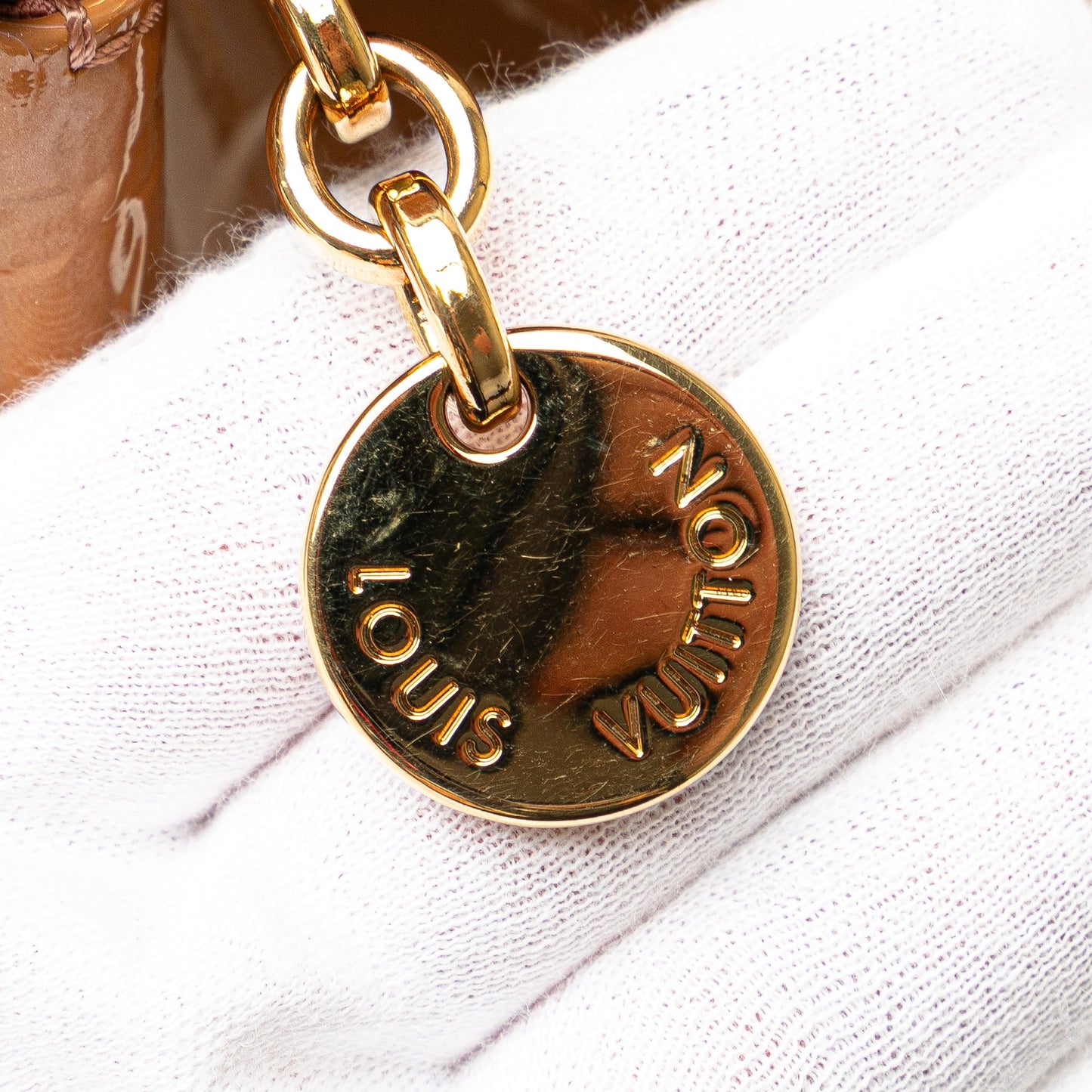 Louis Vuitton Monogram Vernis Brea GM Brown