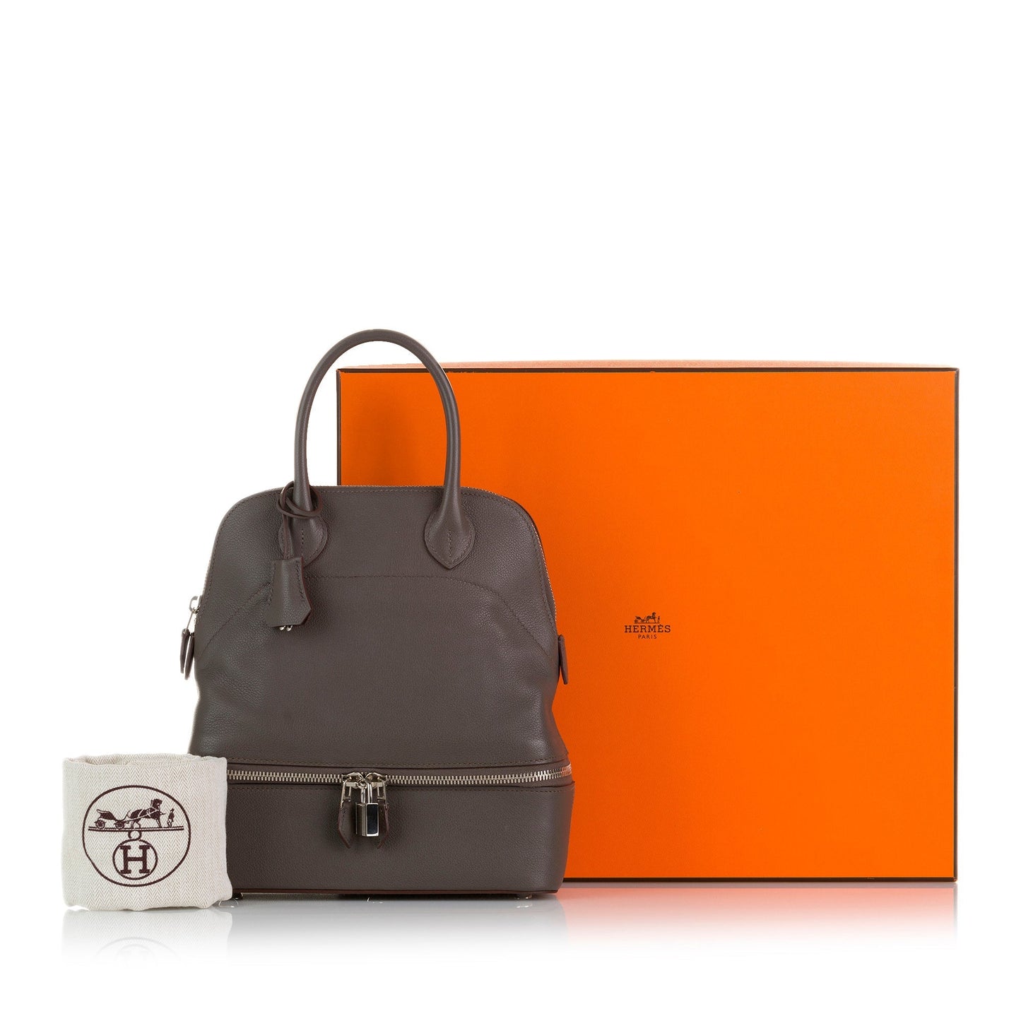 Hermès Evercolor Bolide Secret Gray