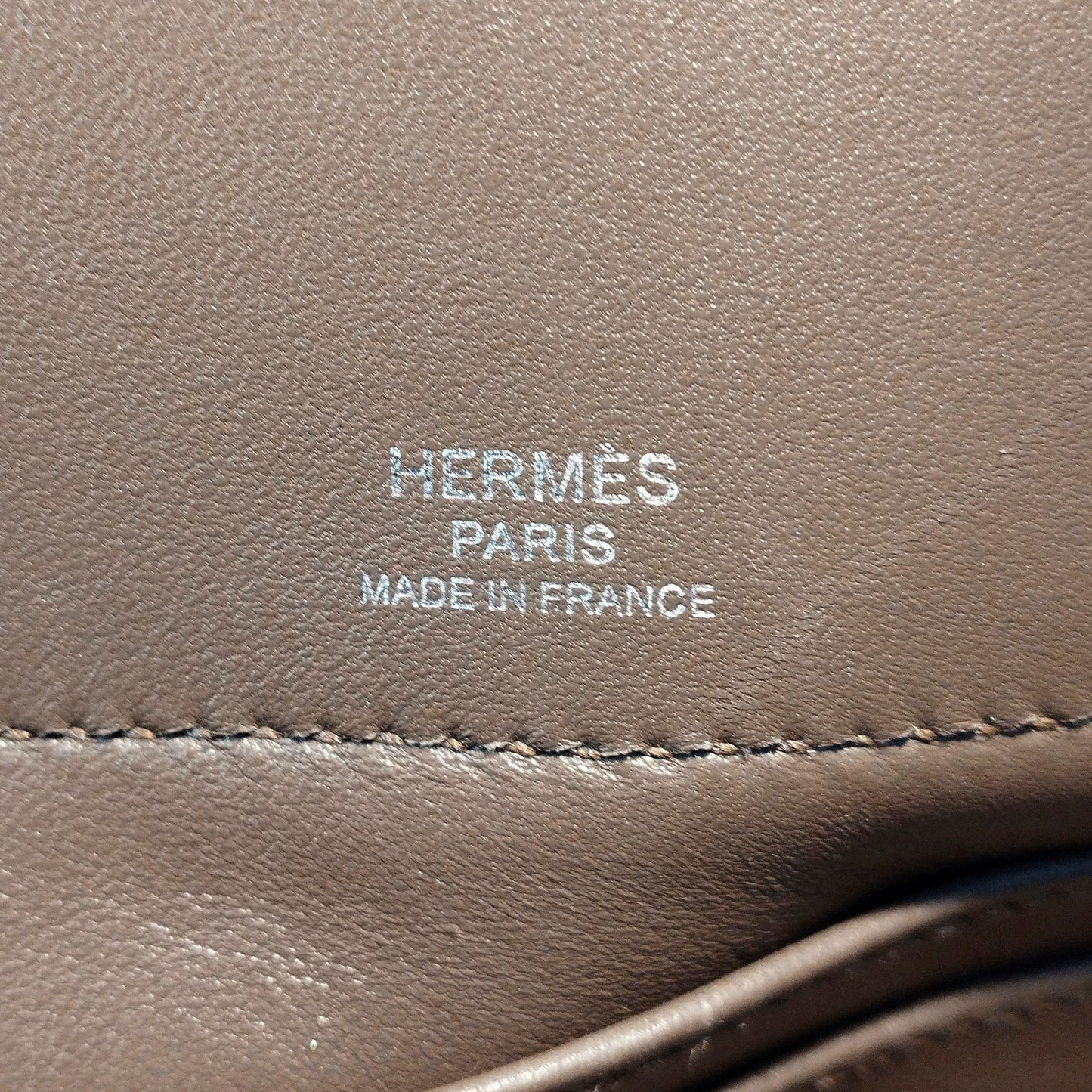 Hermès Evercolor Bolide Secret Gray