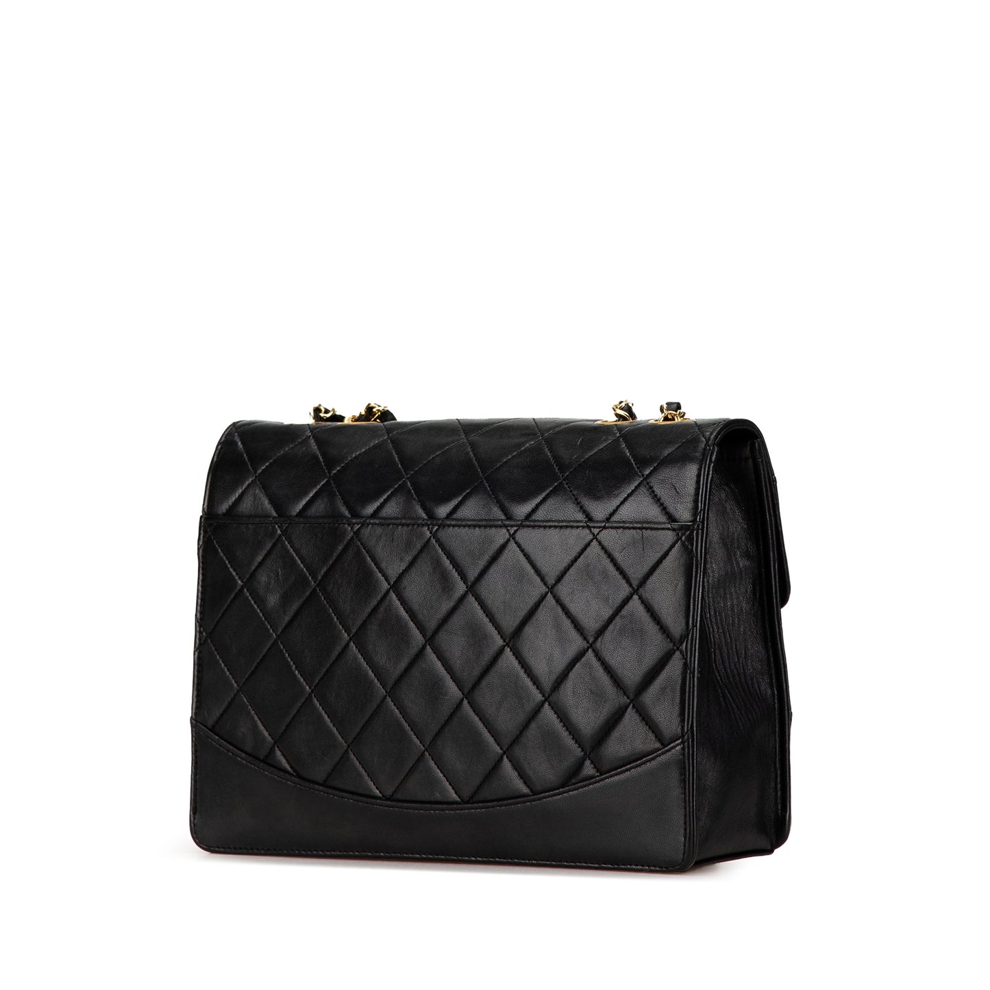 Chanel Medium Reissue 2.55 Quilted Lambskin Single Flap Black