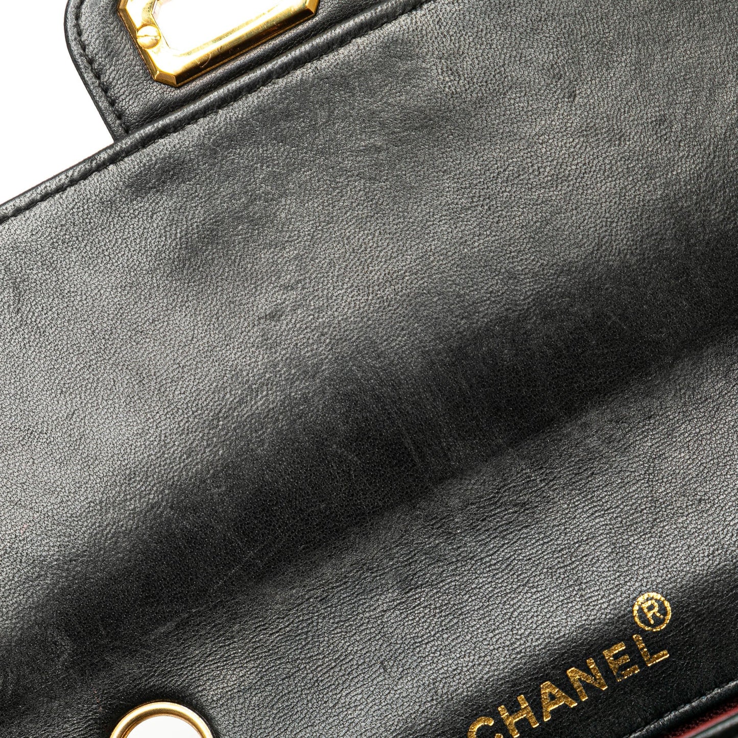 Chanel Medium Reissue 2.55 Quilted Lambskin Single Flap Black