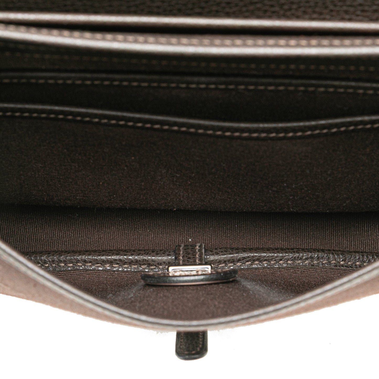 Hermès Vache Liege and Toile Sac Colorado PM Brown