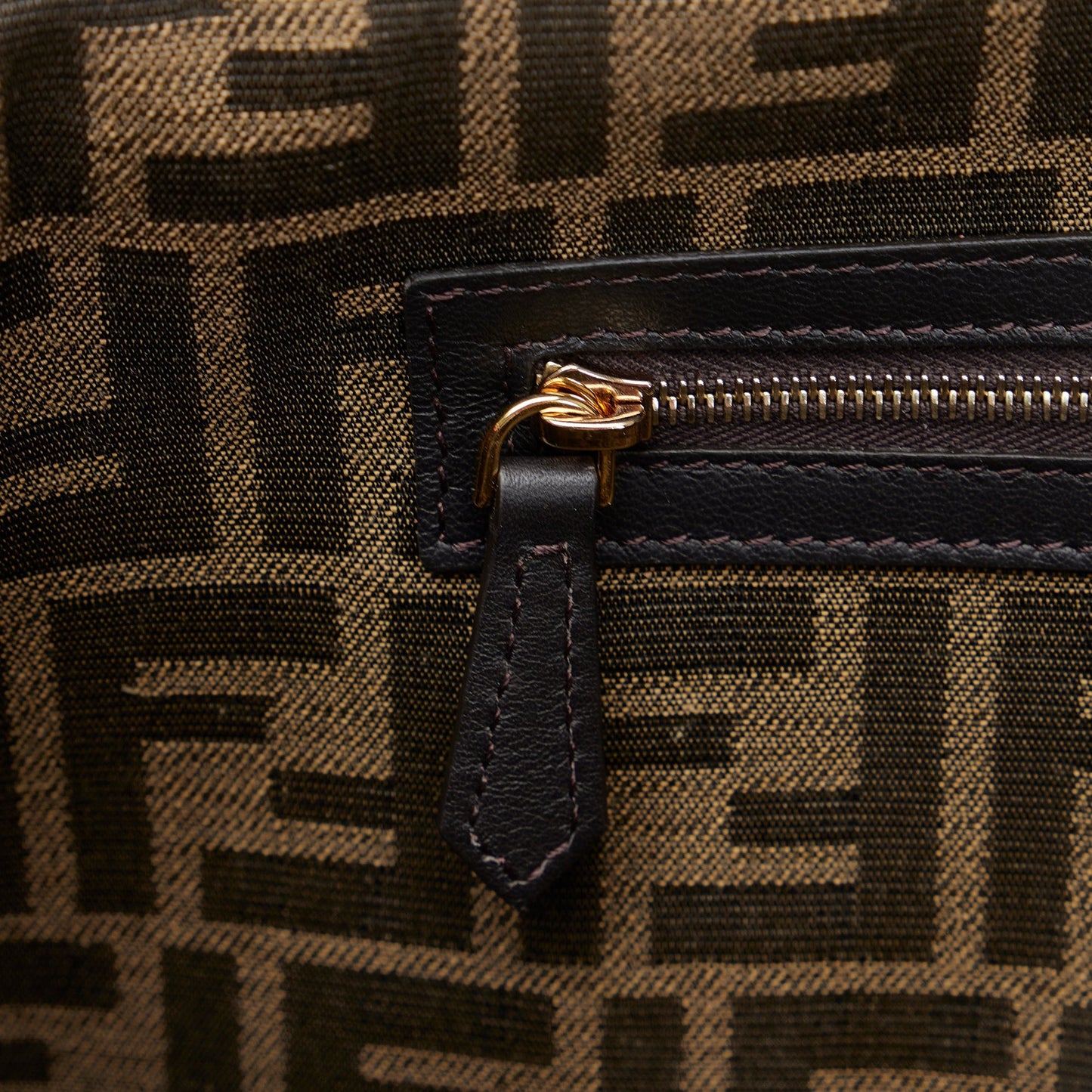 Fendi Fendi Zucca Beguette Brown
