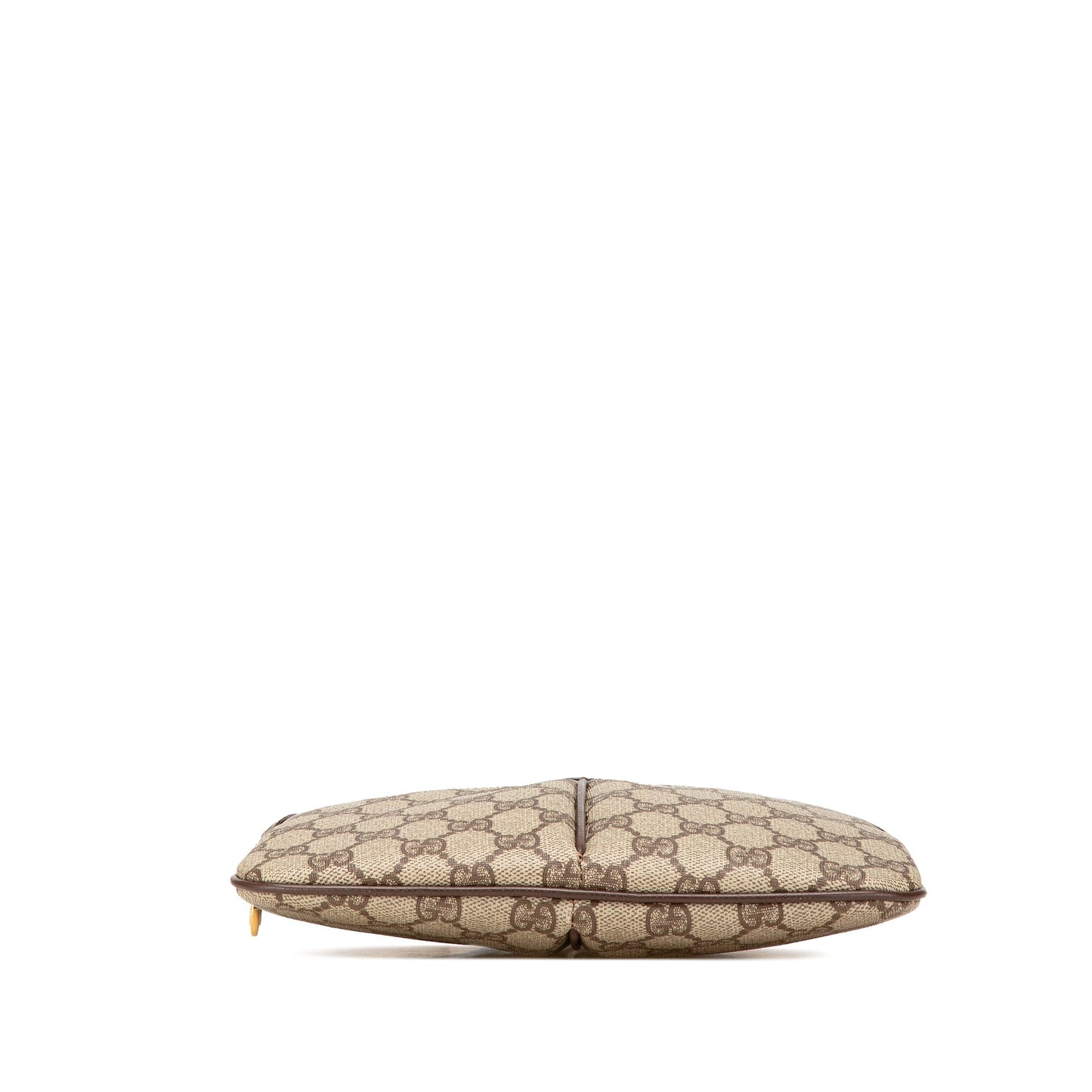 Gucci Small GG Supreme Web Crossbody Brown