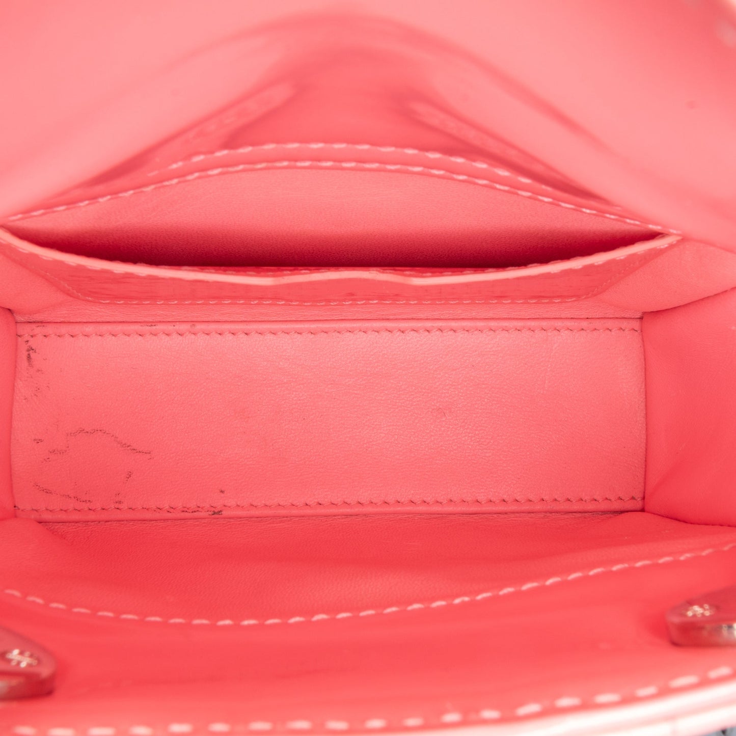 Dior Micro Ombre Patent Cannage Lady Dior Pink