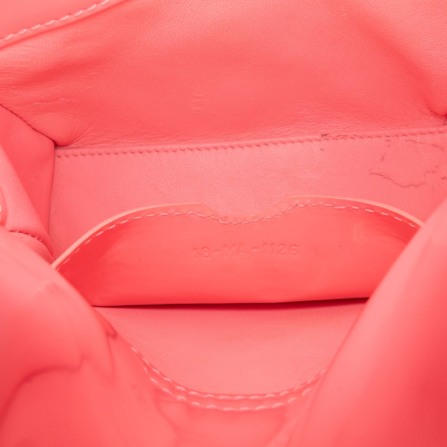 Dior Micro Ombre Patent Cannage Lady Dior Pink