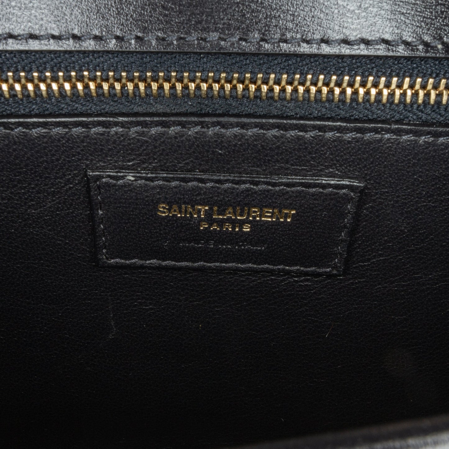 Saint Laurent Medium Canvas Monogram All Over Crossbody Brown