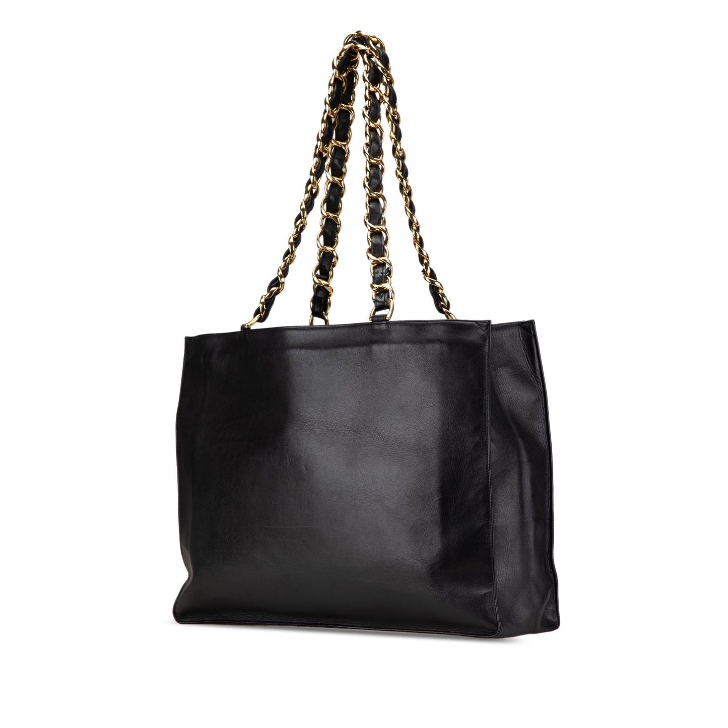 Chanel CC Lambskin XL Tote Black