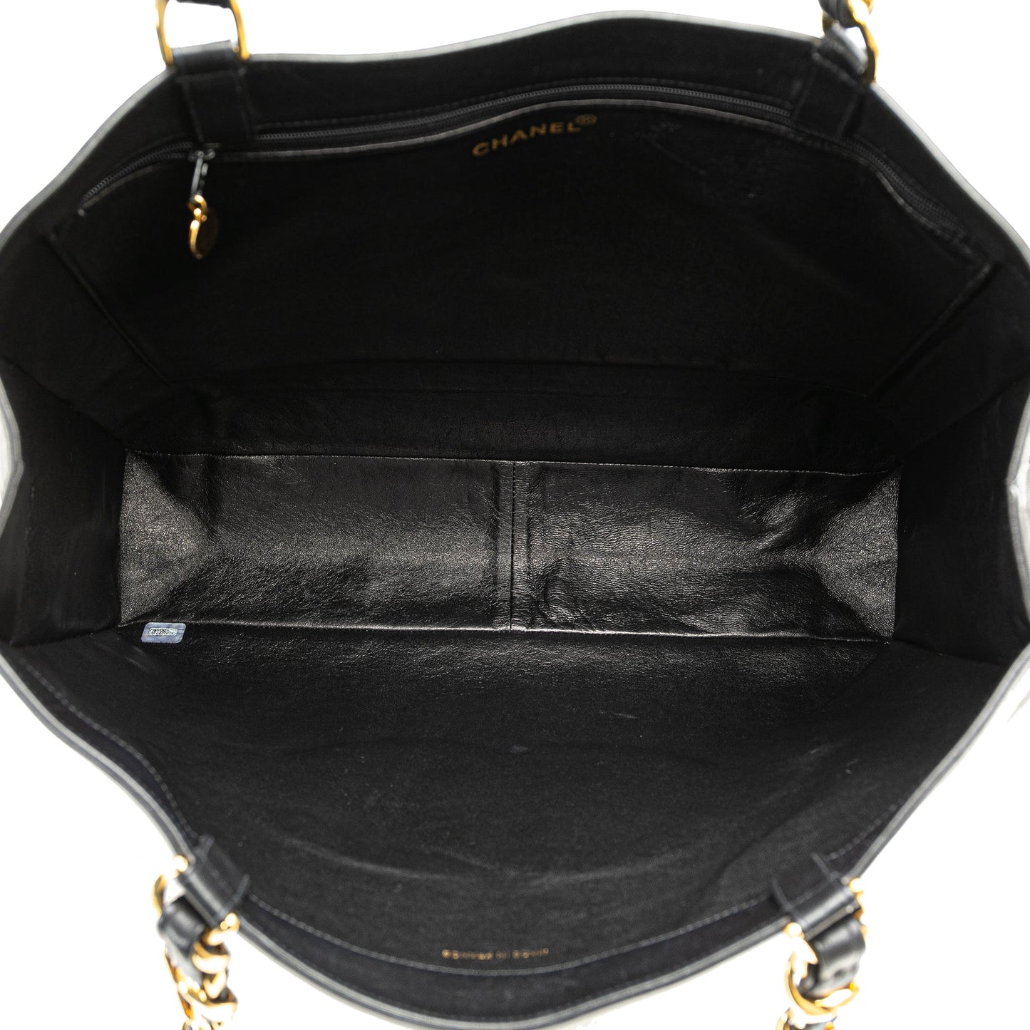 Chanel CC Lambskin XL Tote Black