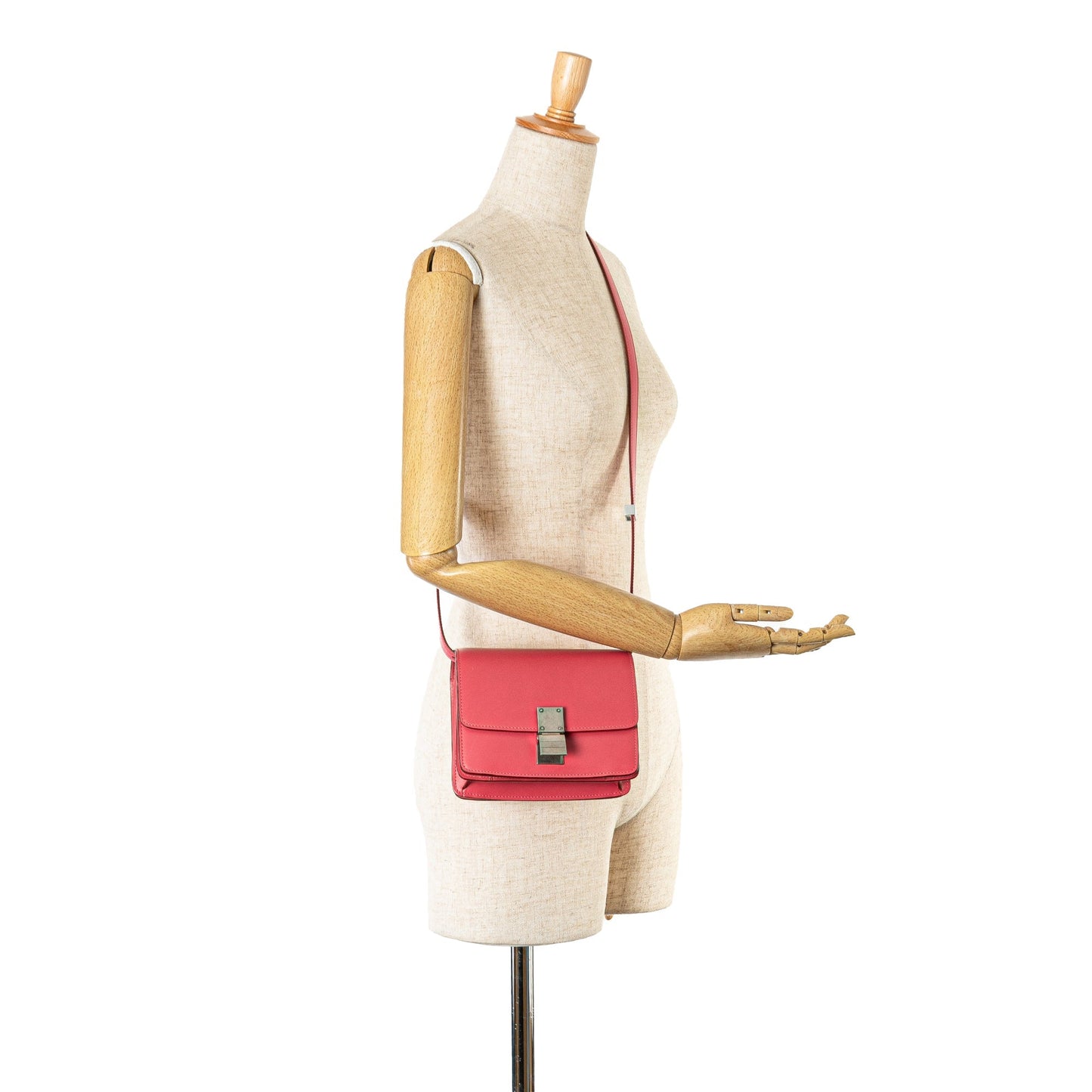 Celine Small Calfskin Classic Box Pink
