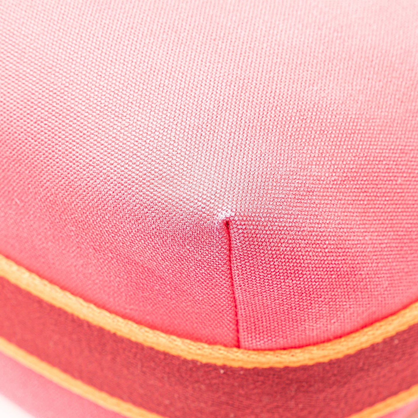 Hermès Small Toile Bride A Brac Pink