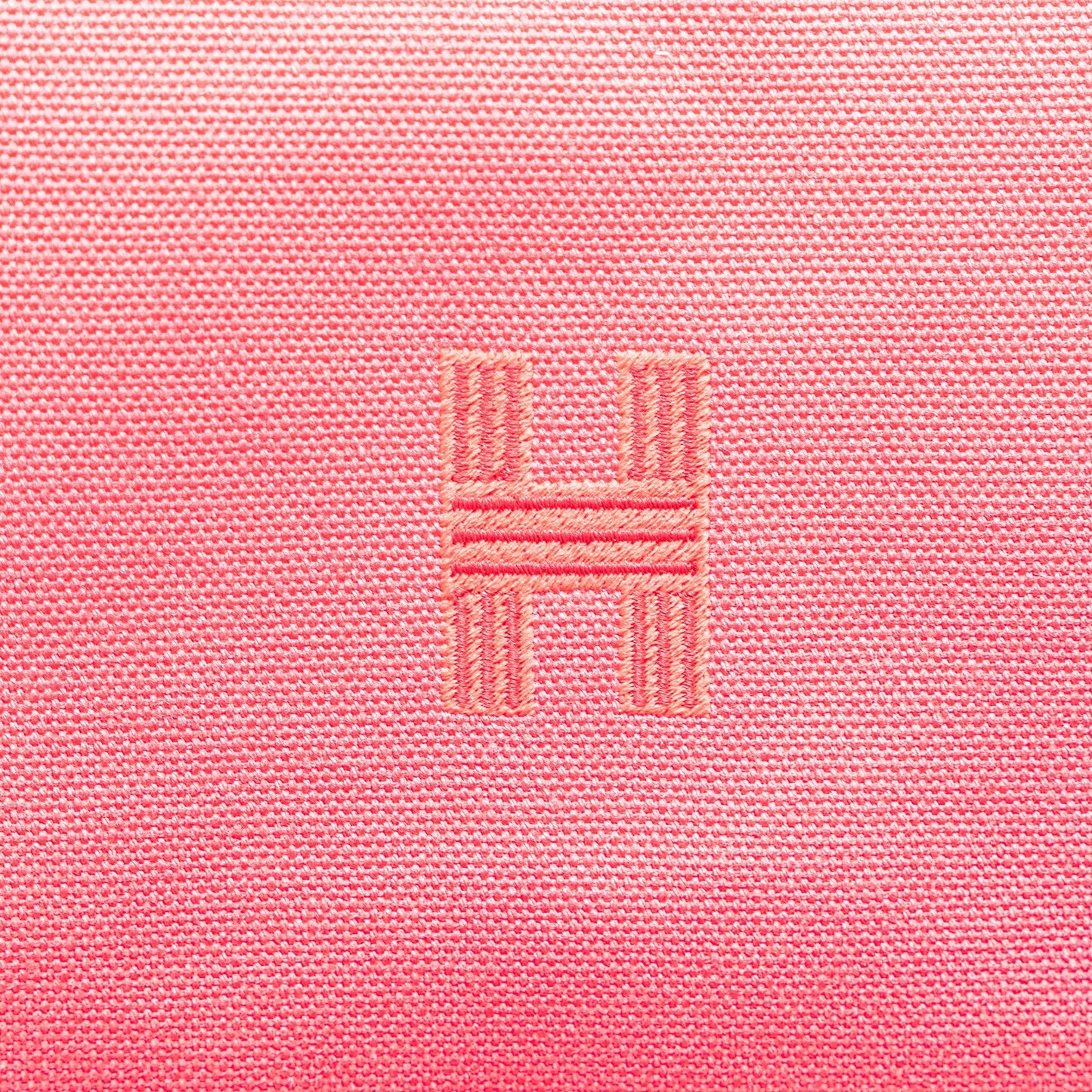 Hermès Small Toile Bride A Brac Pink