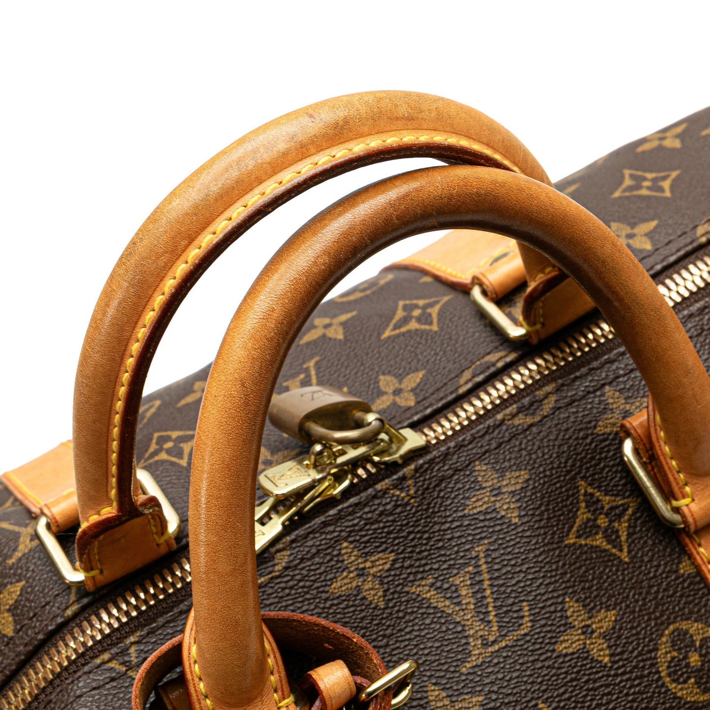 Louis Vuitton Monogram Keepall 55 Brown
