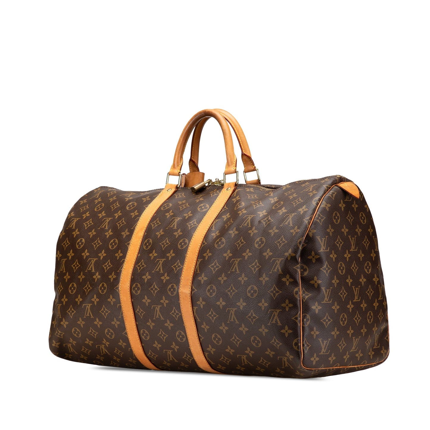 Louis Vuitton Monogram Keepall 55 Brown