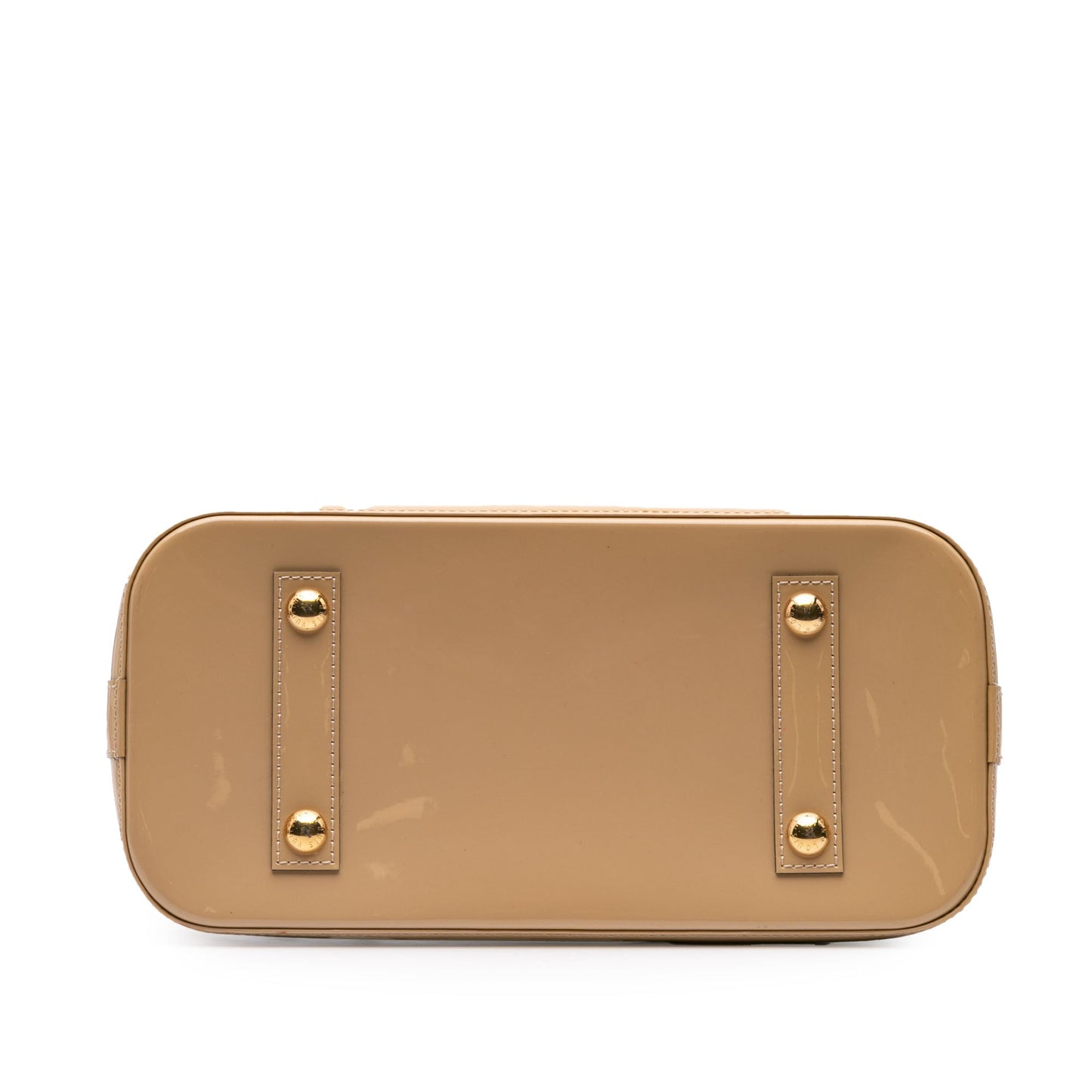 Louis Vuitton Monogram Vernis Alma PM Brown