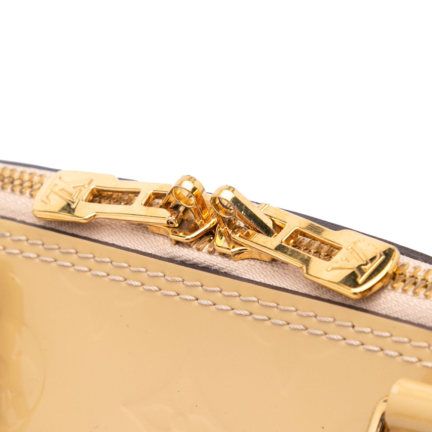 Louis Vuitton Monogram Vernis Alma PM Brown