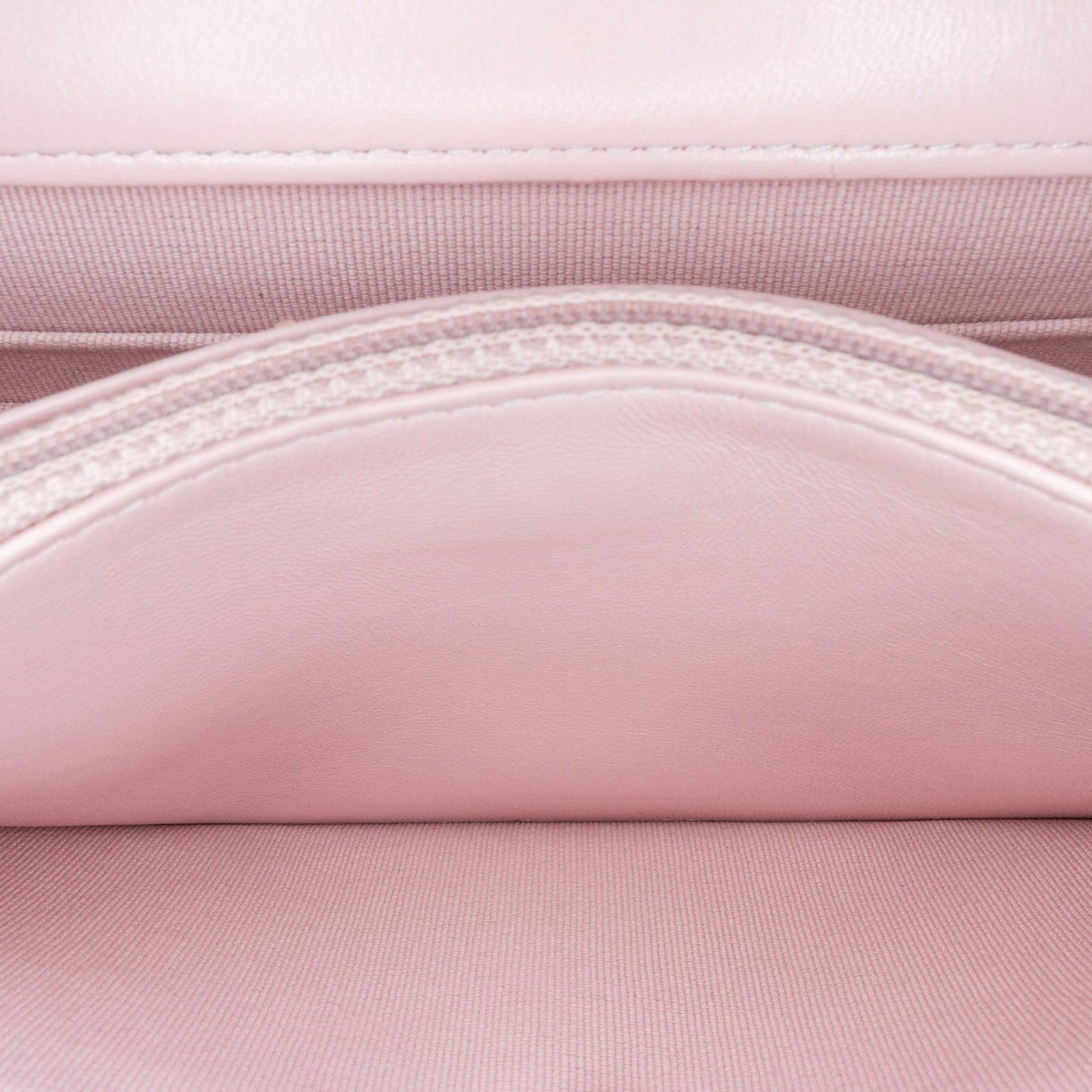 Chanel Quilted Lambskin 19 Wallet on Chain Pink