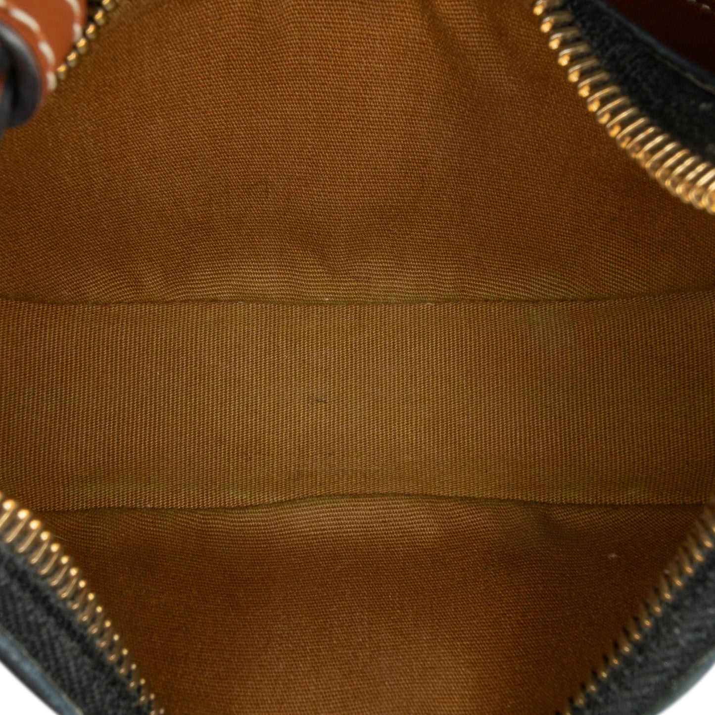 Celine Mini Triomphe Coated Canvas Ava Shoulder Bag Brown