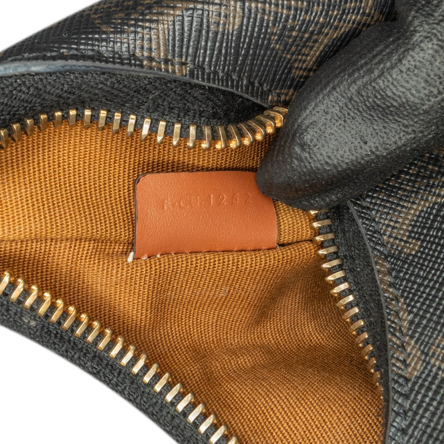 Celine Mini Triomphe Coated Canvas Ava Shoulder Bag Brown