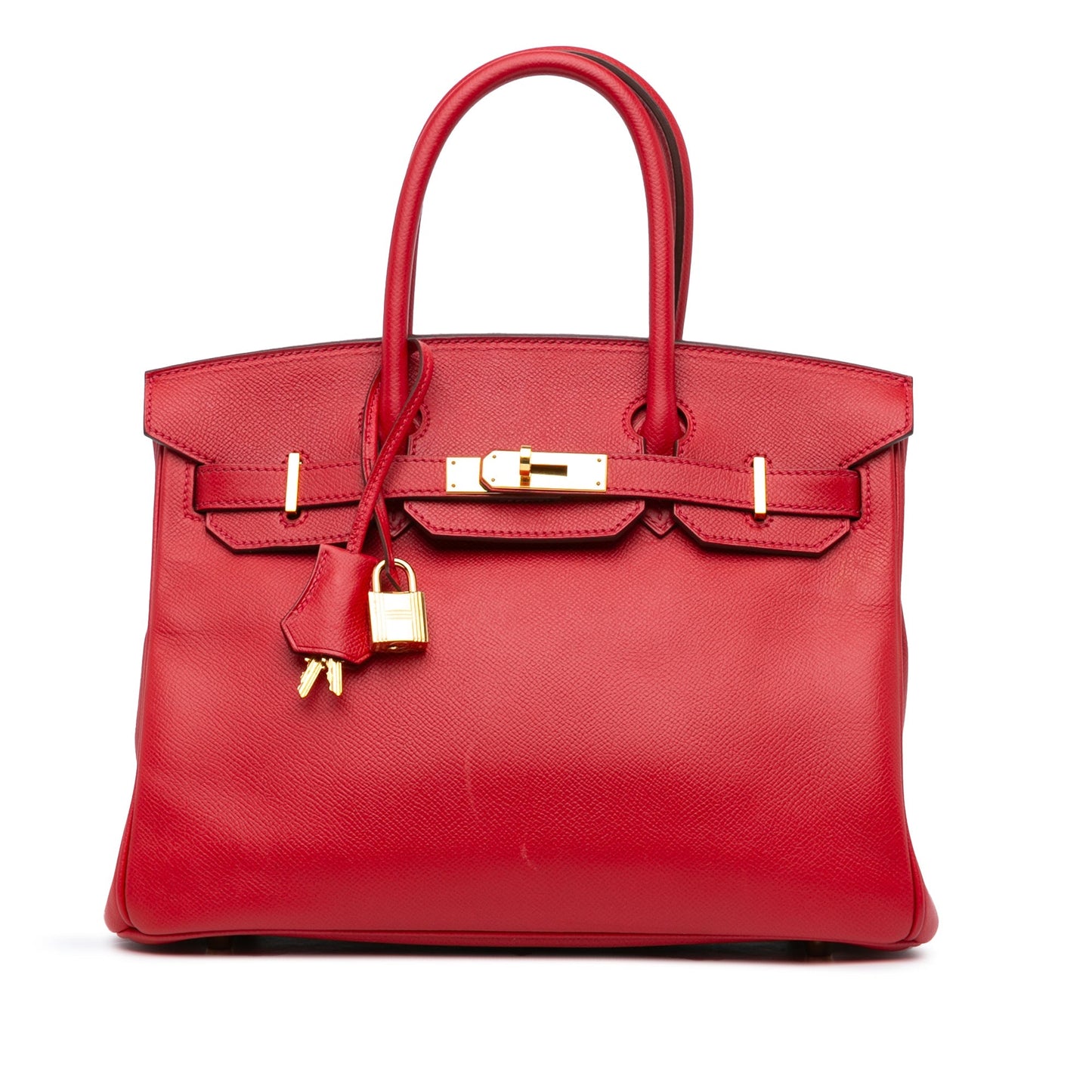 Hermès Epsom Birkin Retourne 30 Red