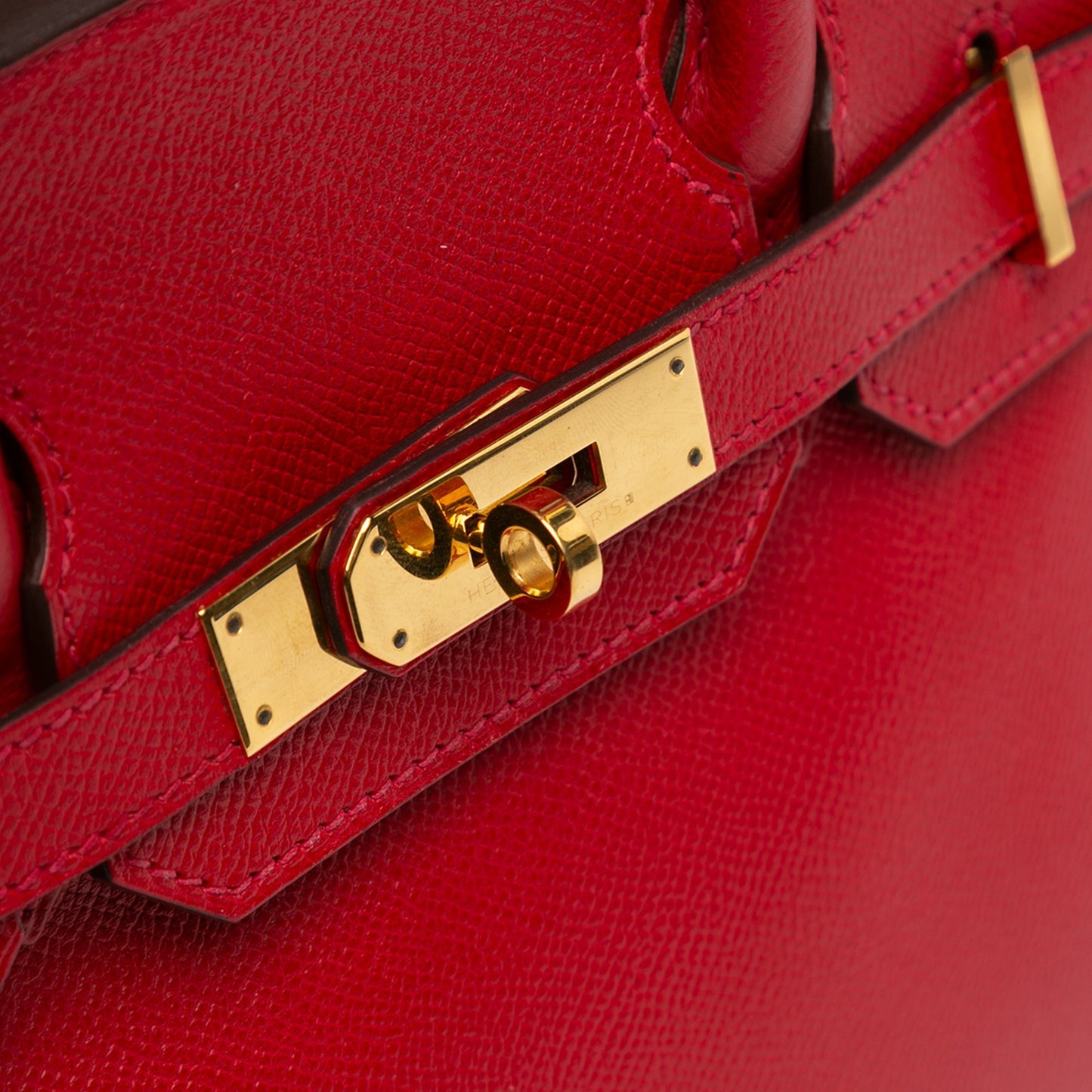 Hermès Epsom Birkin Retourne 30 Red