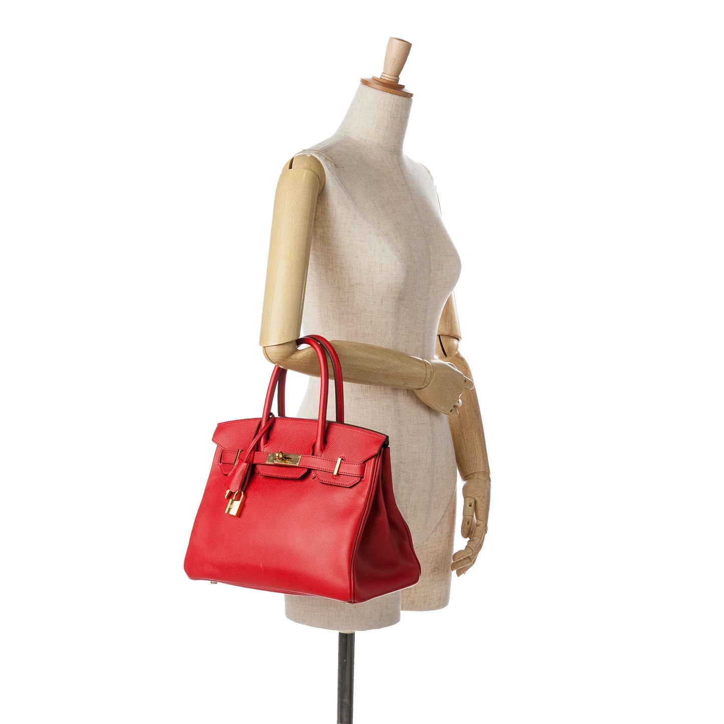 Hermès Epsom Birkin Retourne 30 Red