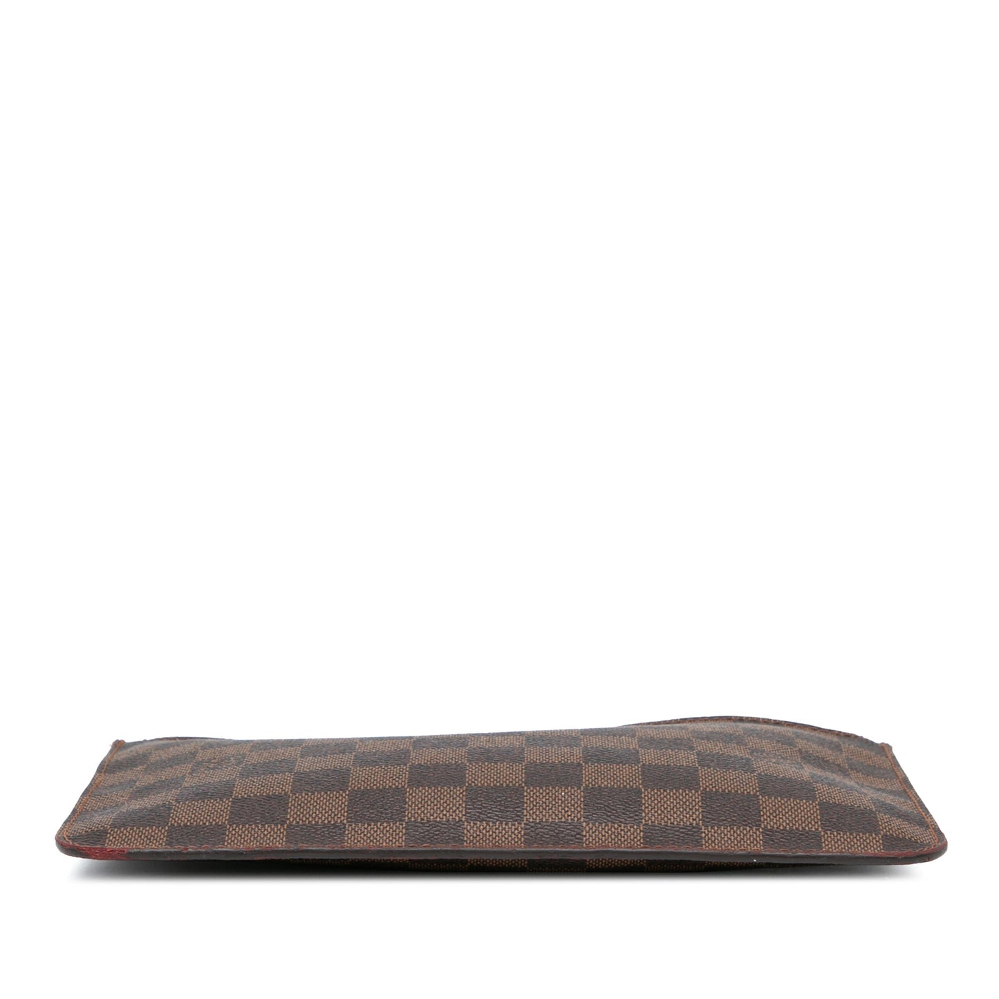 Louis Vuitton Damier Ebene Neverfull Pouch Brown