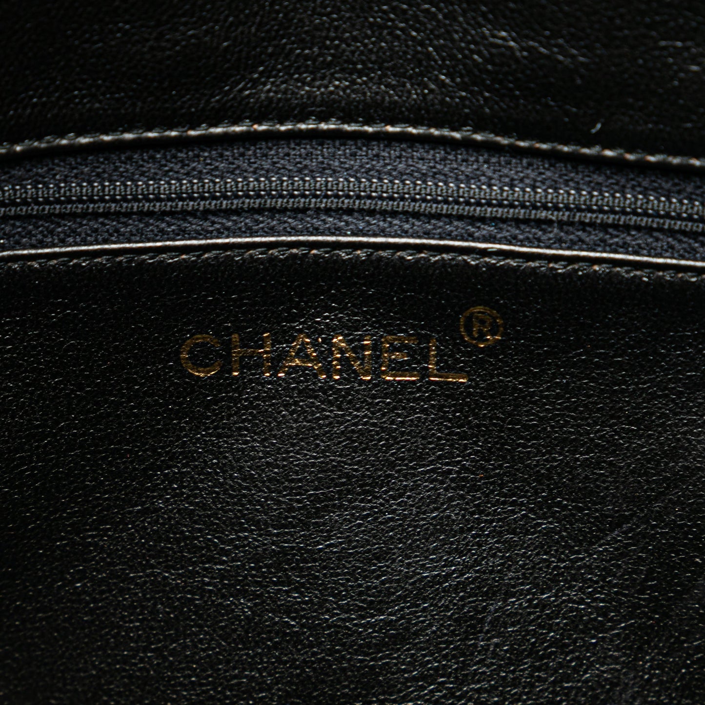 Chanel CC Quilted Lambskin Tassel Crossbody Black
