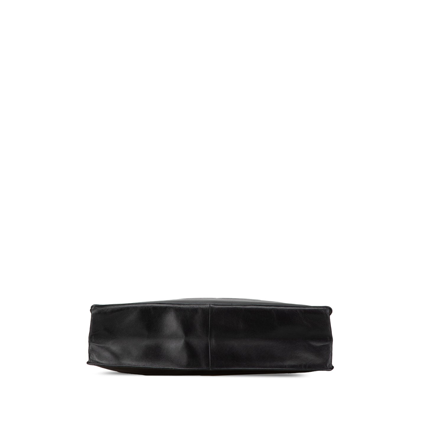 Chanel CC Lambskin Chain Tote Black