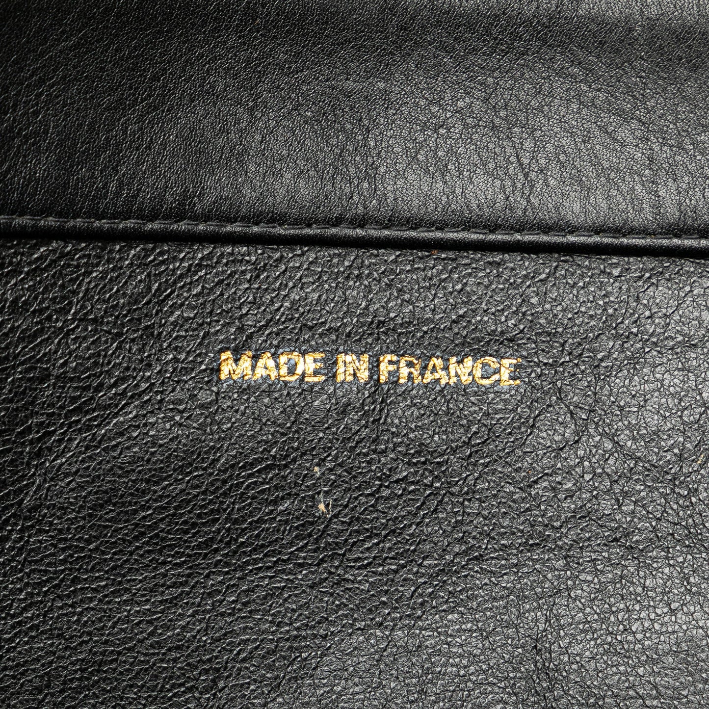 Chanel CC Lambskin Chain Tote Black