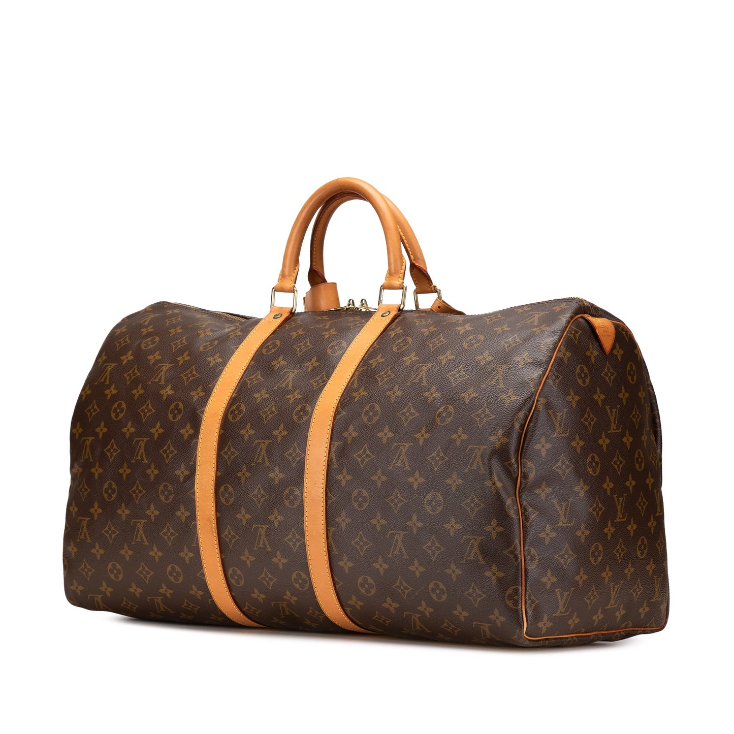 Louis Vuitton Monogram Keepall 55 Brown