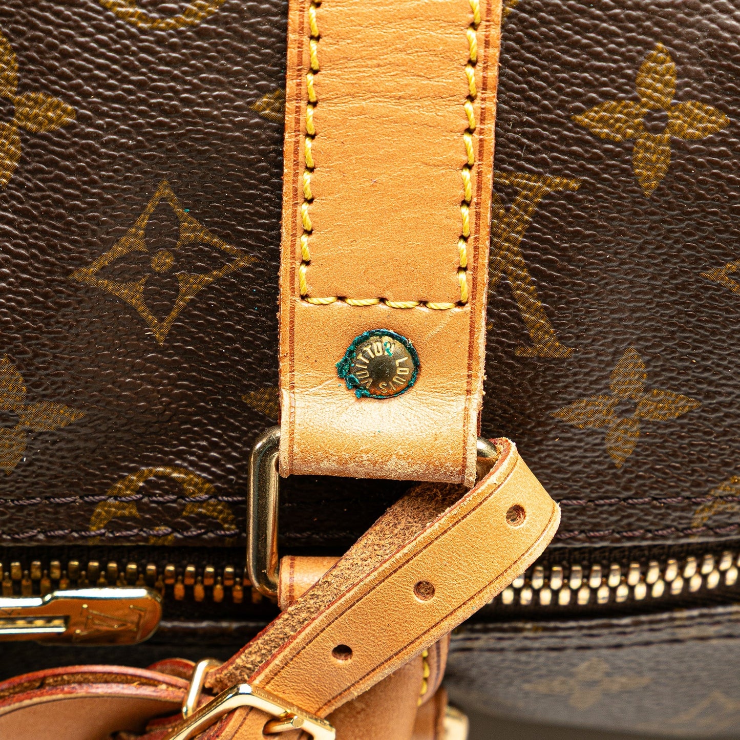 Louis Vuitton Monogram Keepall 55 Brown