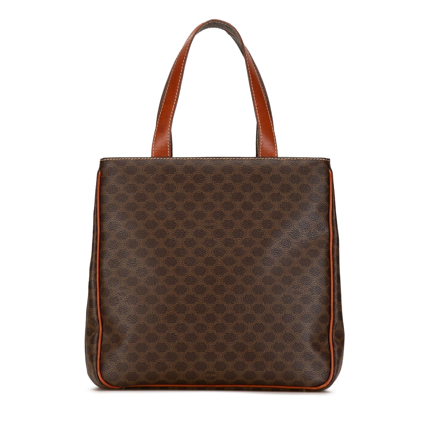 Celine Macadam Handbag Brown