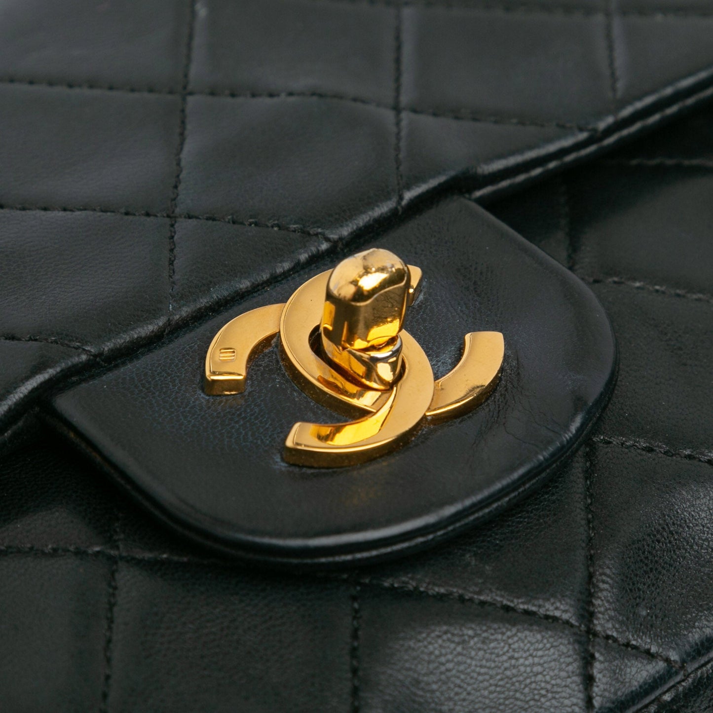 Chanel Small Classic Lambskin Double Flap Black