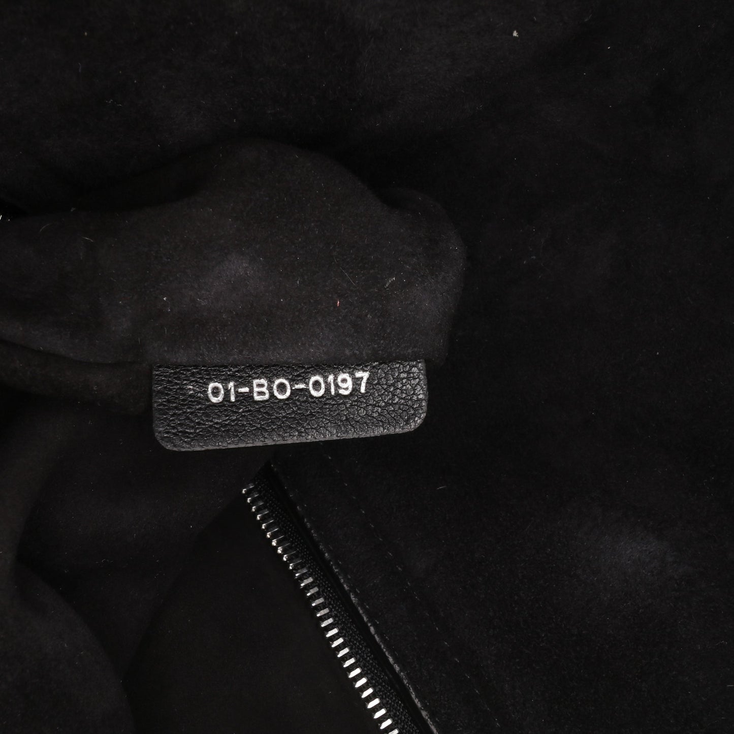 Dior Large Canyon Grained Lambskin Lady Dior Black
