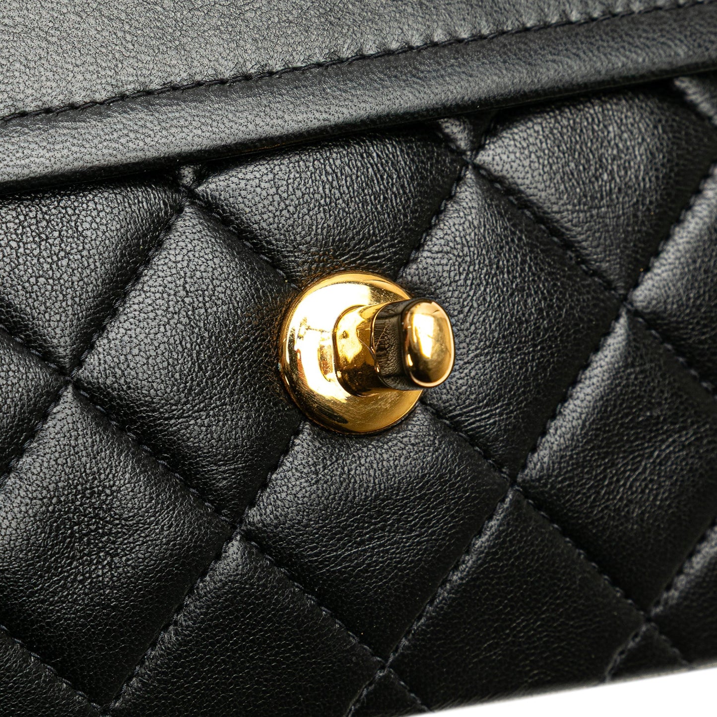 Chanel Small Classic Lambskin Double Flap Black