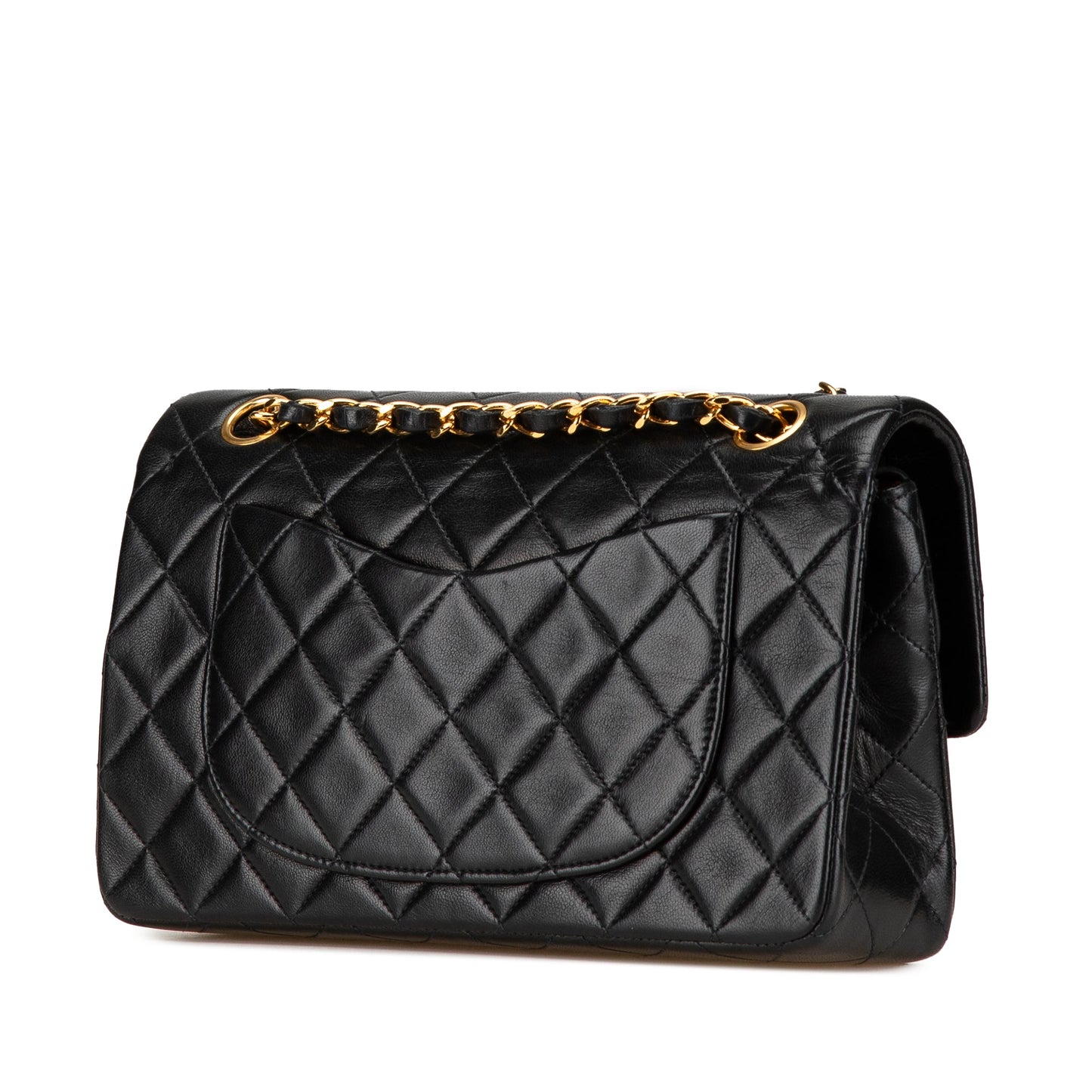 Chanel Small Classic Lambskin Double Flap Black
