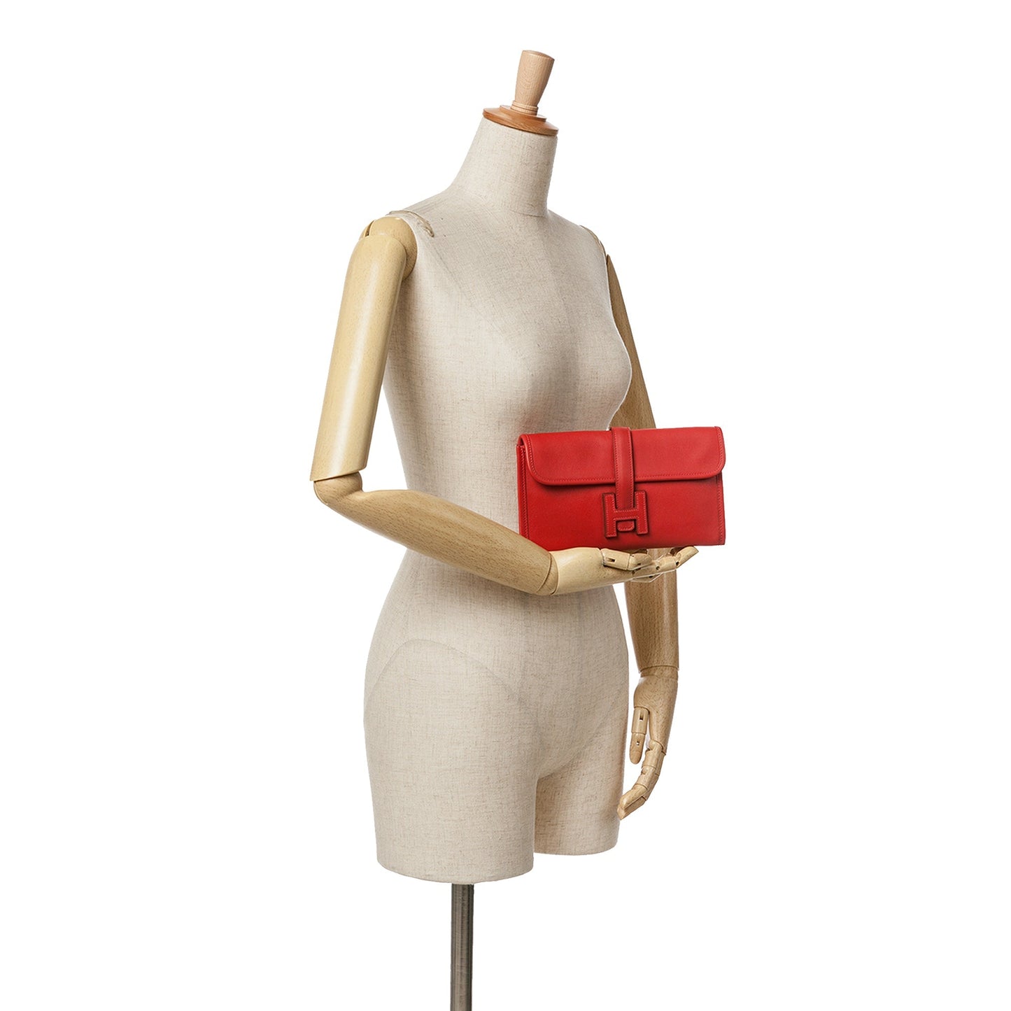 Hermès Swift Jige Duo Red