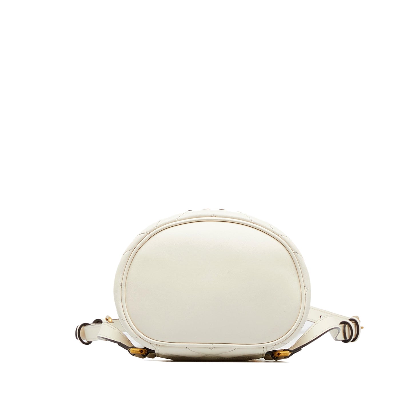 Gucci Mini GG Marmont Matelasse Backpack White