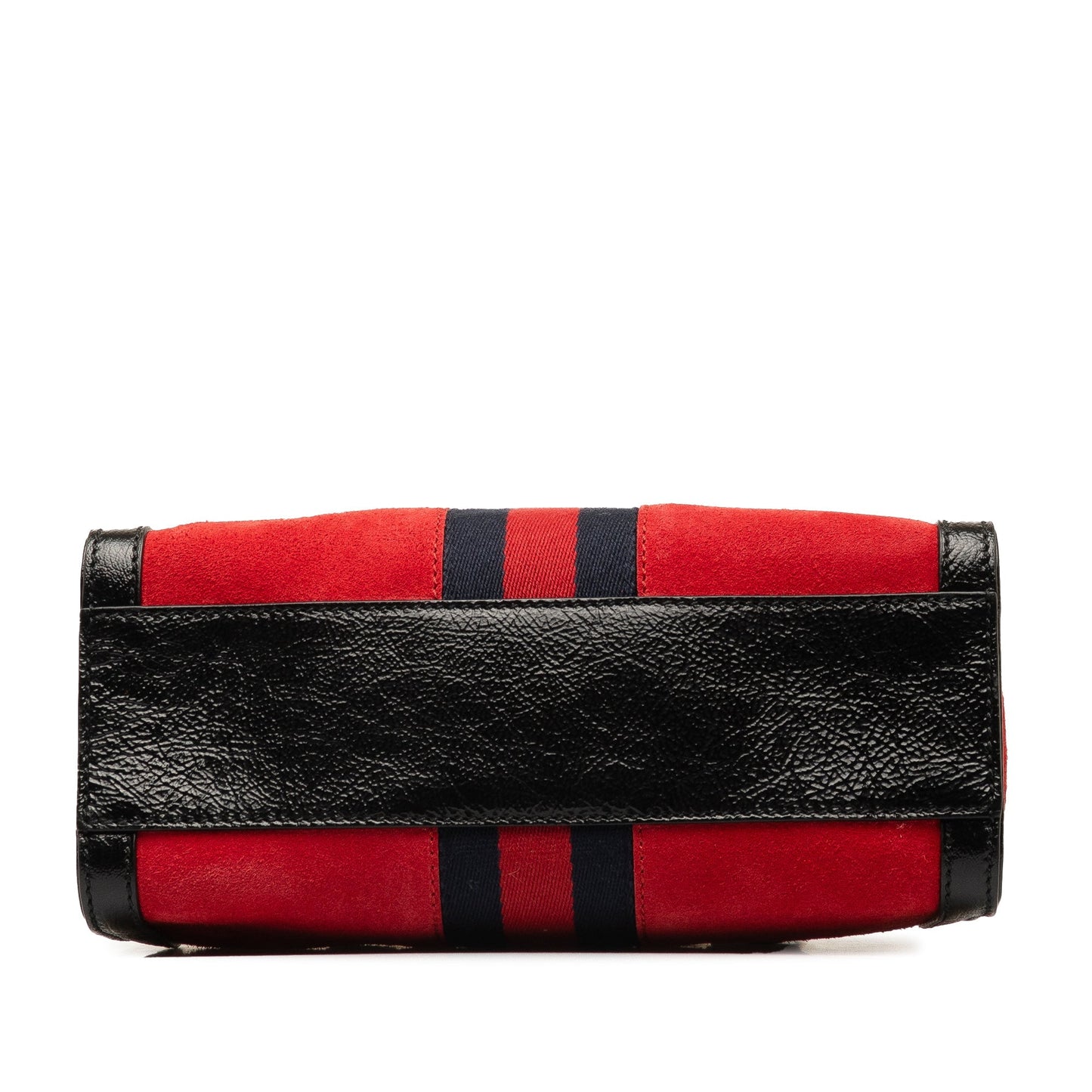 Gucci Small Suede Ophidia Satchel Red