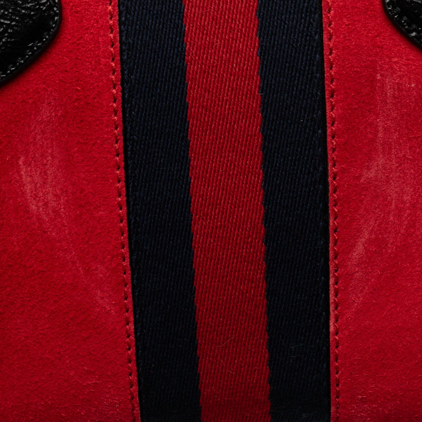Gucci Small Suede Ophidia Satchel Red