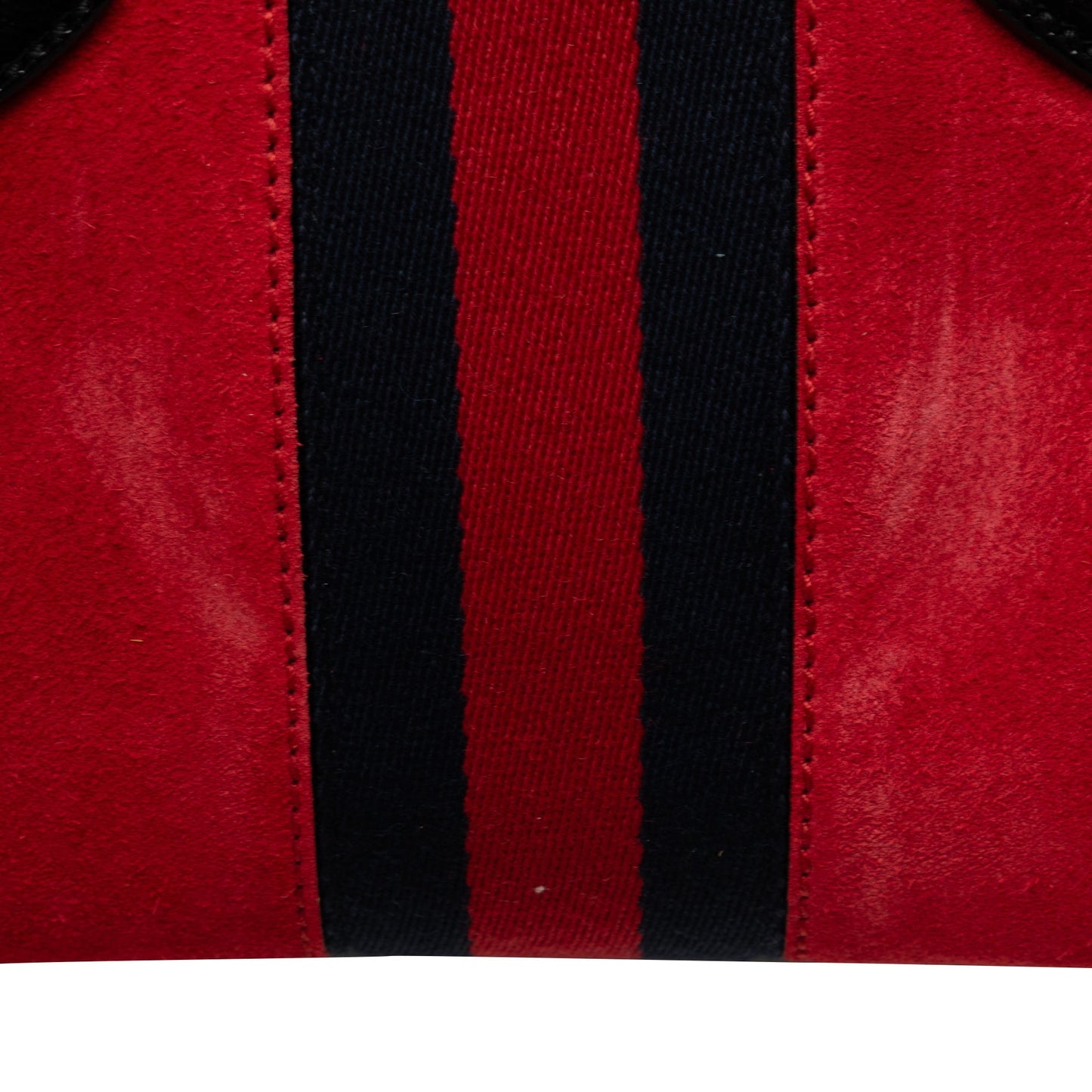 Gucci Small Suede Ophidia Satchel Red