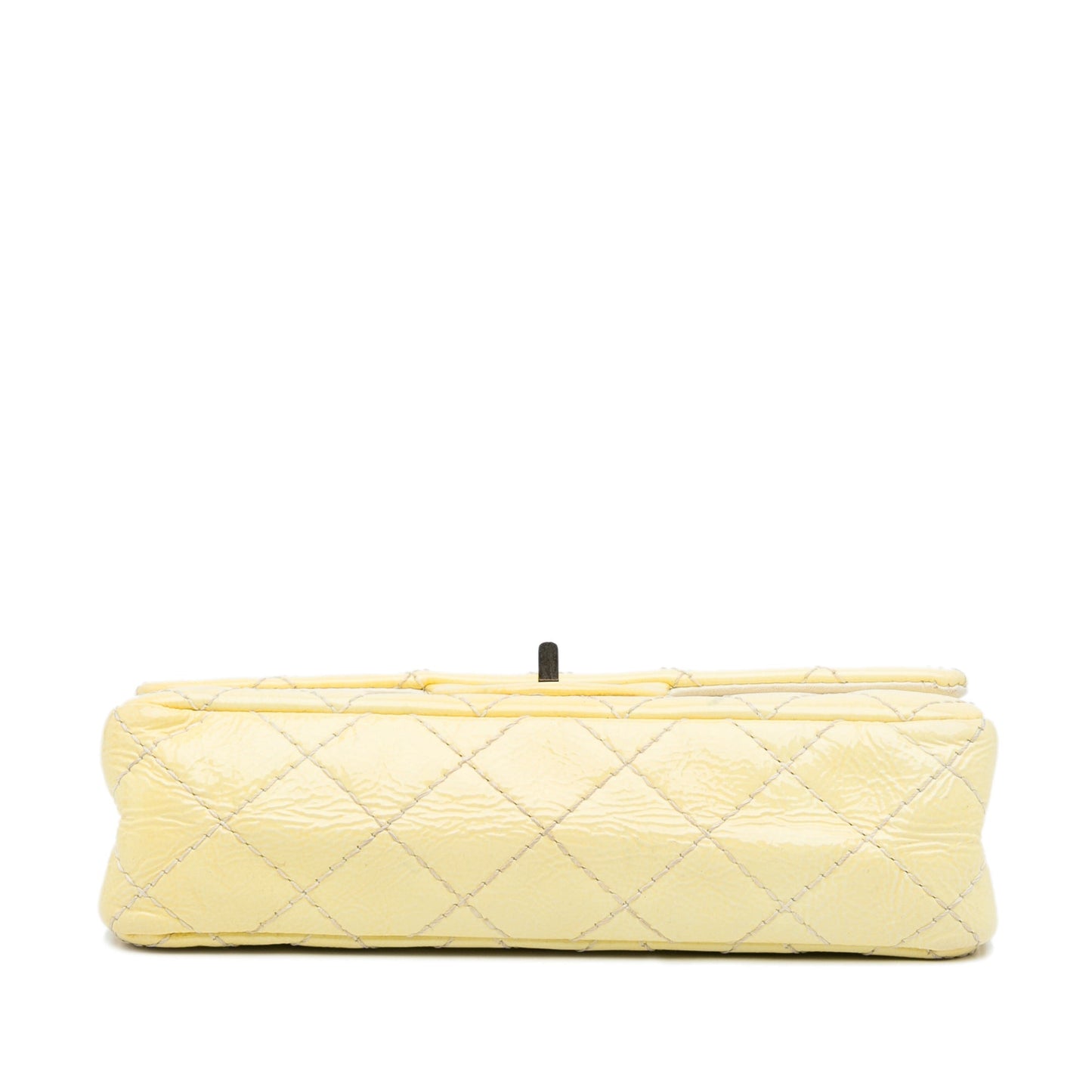 Chanel Mini Reissue 2.55 Patent Double Flap Yellow