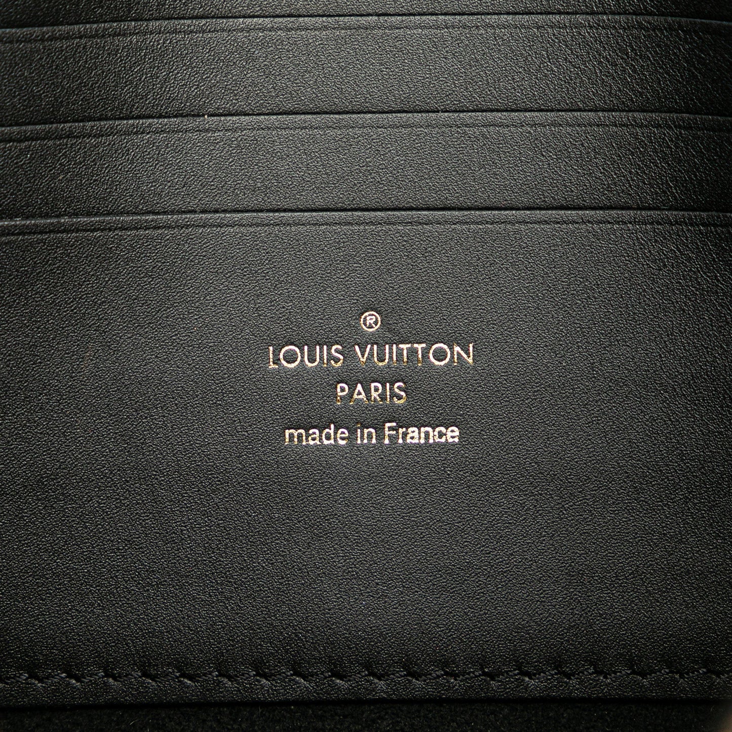 Louis Vuitton Monogram Since 1854 Dauphine Chain Wallet Black