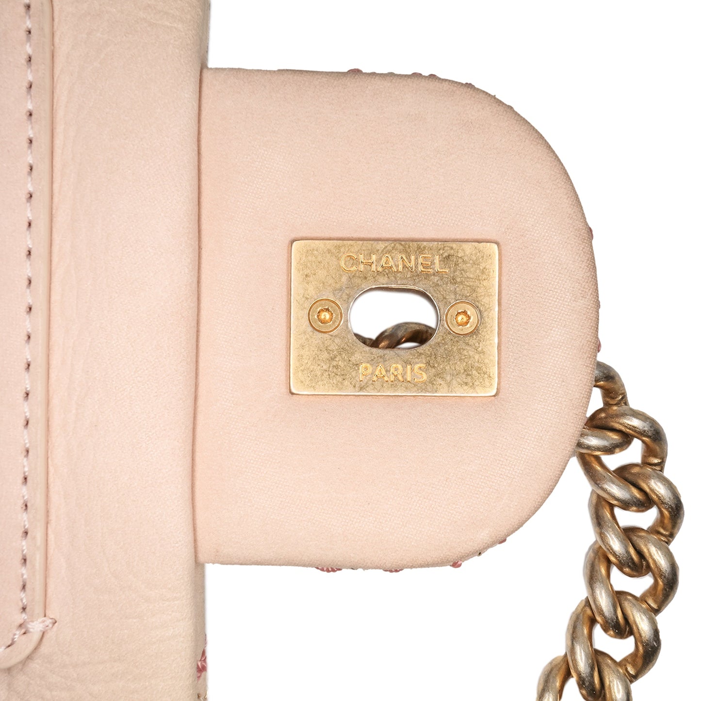 Chanel Jumbo Quilted Calfskin Triple Stitched Flap Brown